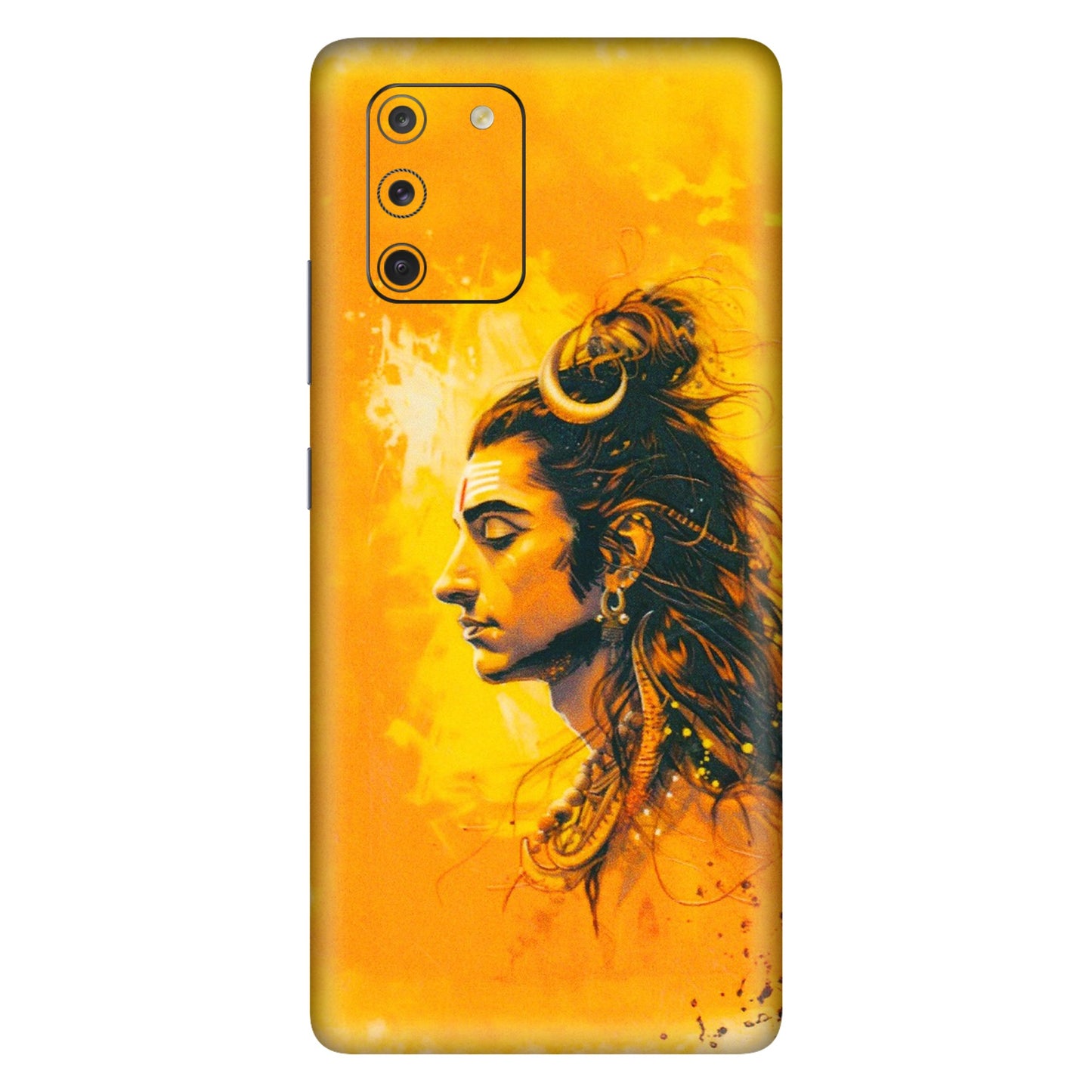 Samsung A/S Series Phone Skins (All Models) - Shiv Shakti - 3D Embossed Finish (L-14) Samsung Galaxy S10 Lite