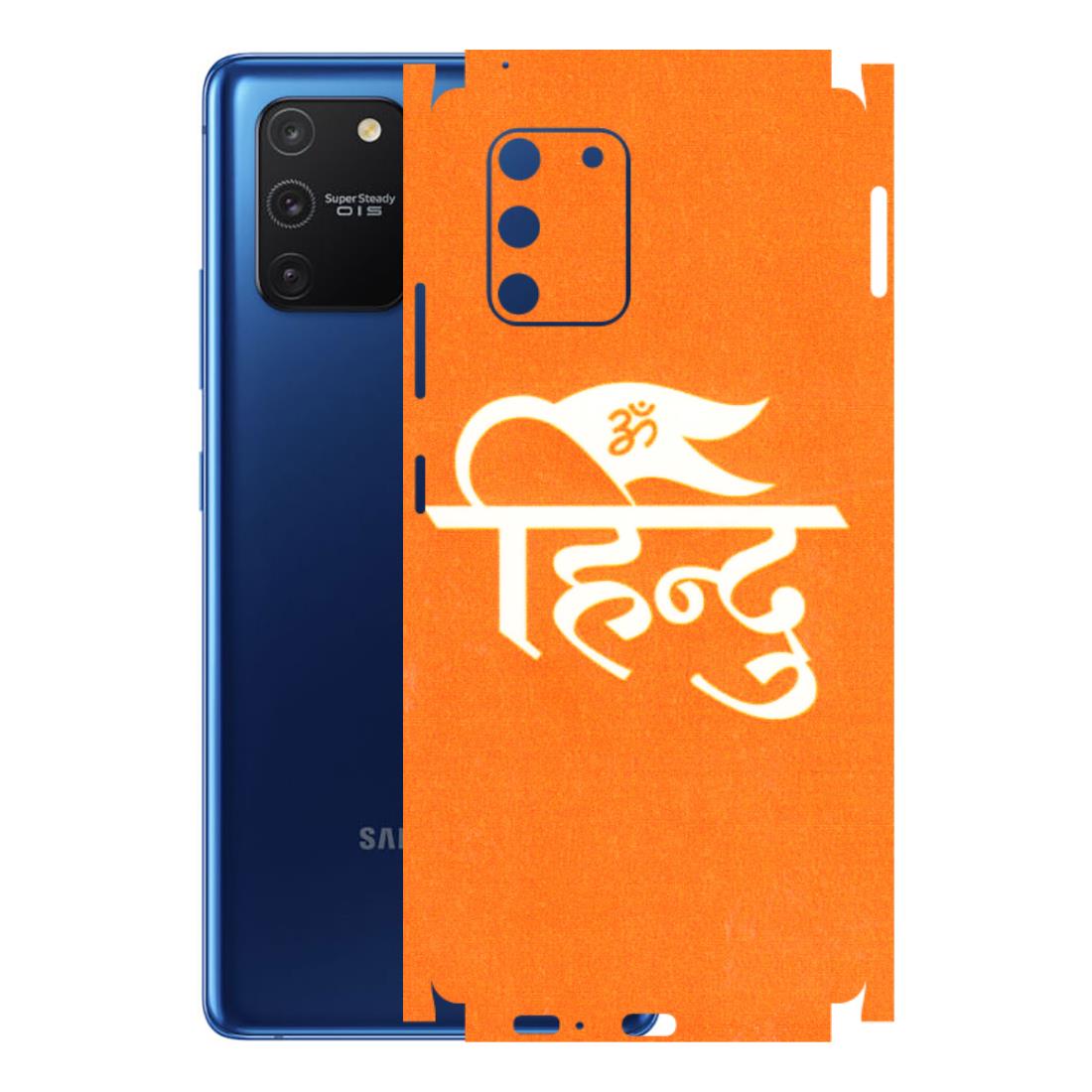 Samsung A/S Series Phone Skins (All Models) - Hindu Kesari - 3D Embossed Finish (L-154) Samsung Galaxy S10 Lite