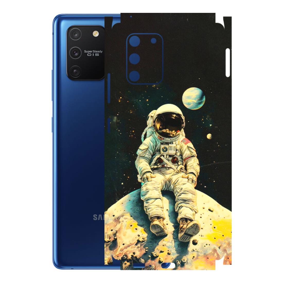 Samsung A/S Series Phone Skins (All Models) - Astronaut in Space - 3D Embossed Finish (L-16) Samsung Galaxy S10 Lite