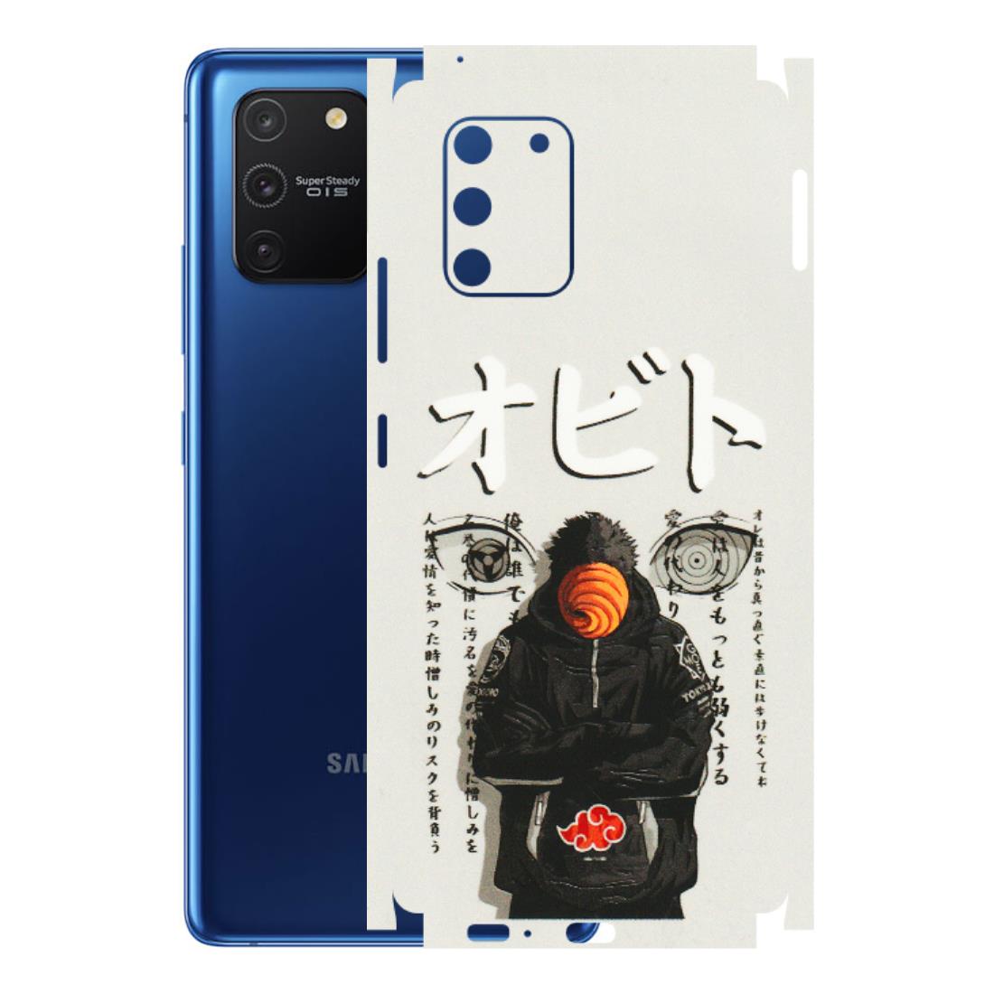 Samsung A/S Series Phone Skins (All Models) - Obito Anime Eye - 3D Embossed Finish (L-19) Samsung Galaxy S10 Lite