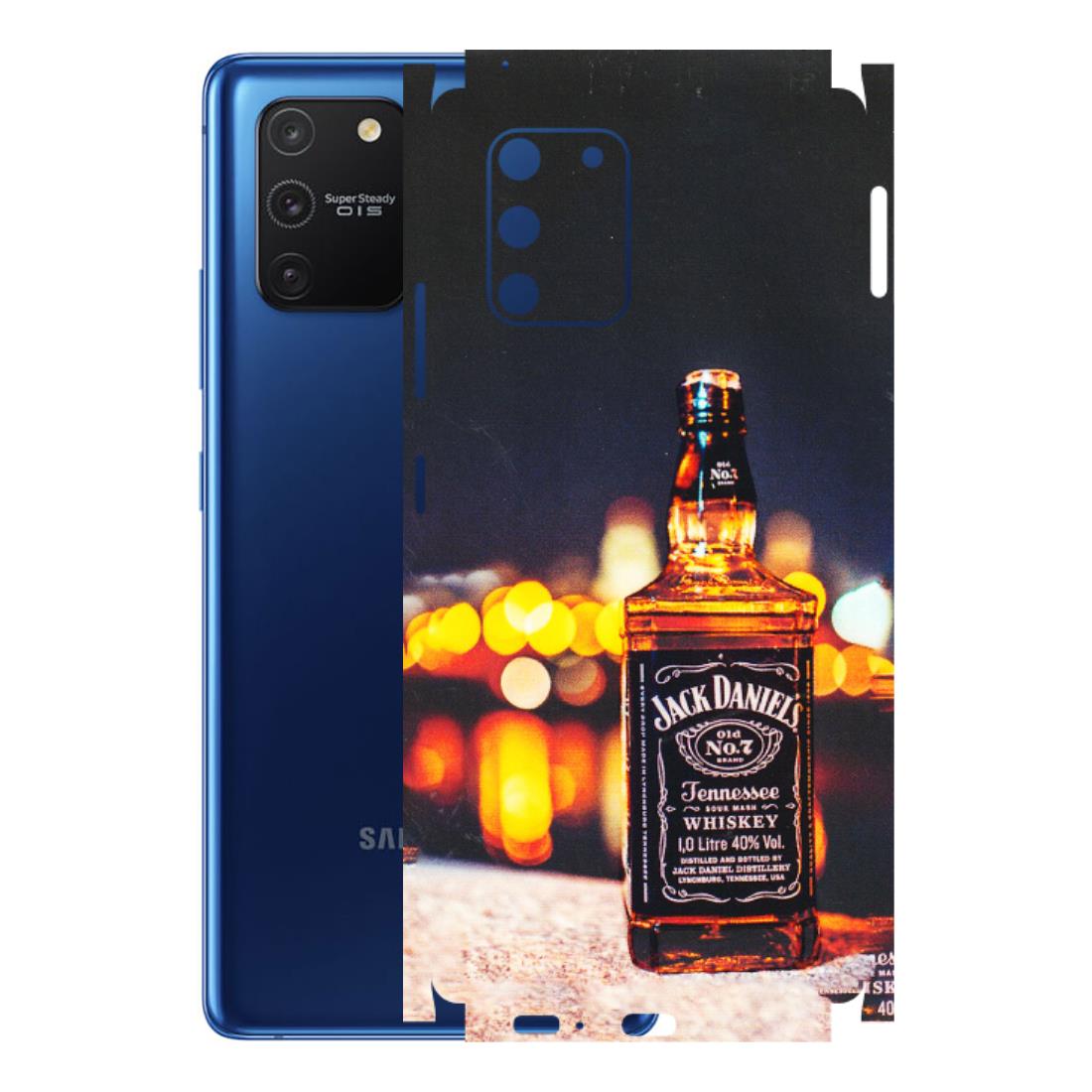 Samsung A/S Series Phone Skins (All Models) - JD Whiskey Bottle - 3D Embossed Finish (L-20) Samsung Galaxy S10 Lite
