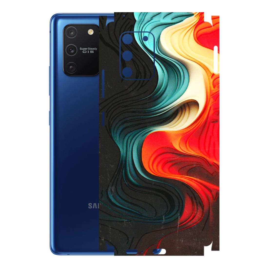 Samsung A/S Series Phone Skins (All Models) - The Silky Swirl - 3D Embossed Finish (L-240) Samsung Galaxy S10 Lite