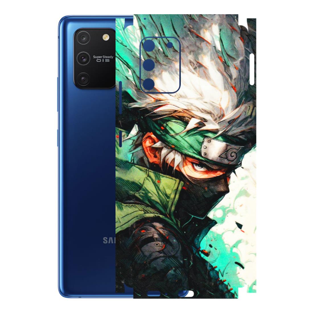 Samsung A/S Series Phone Skins (All Models) - Kakashi Side Profile - 3D Embossed Finish (L-249) Samsung Galaxy S10 Lite
