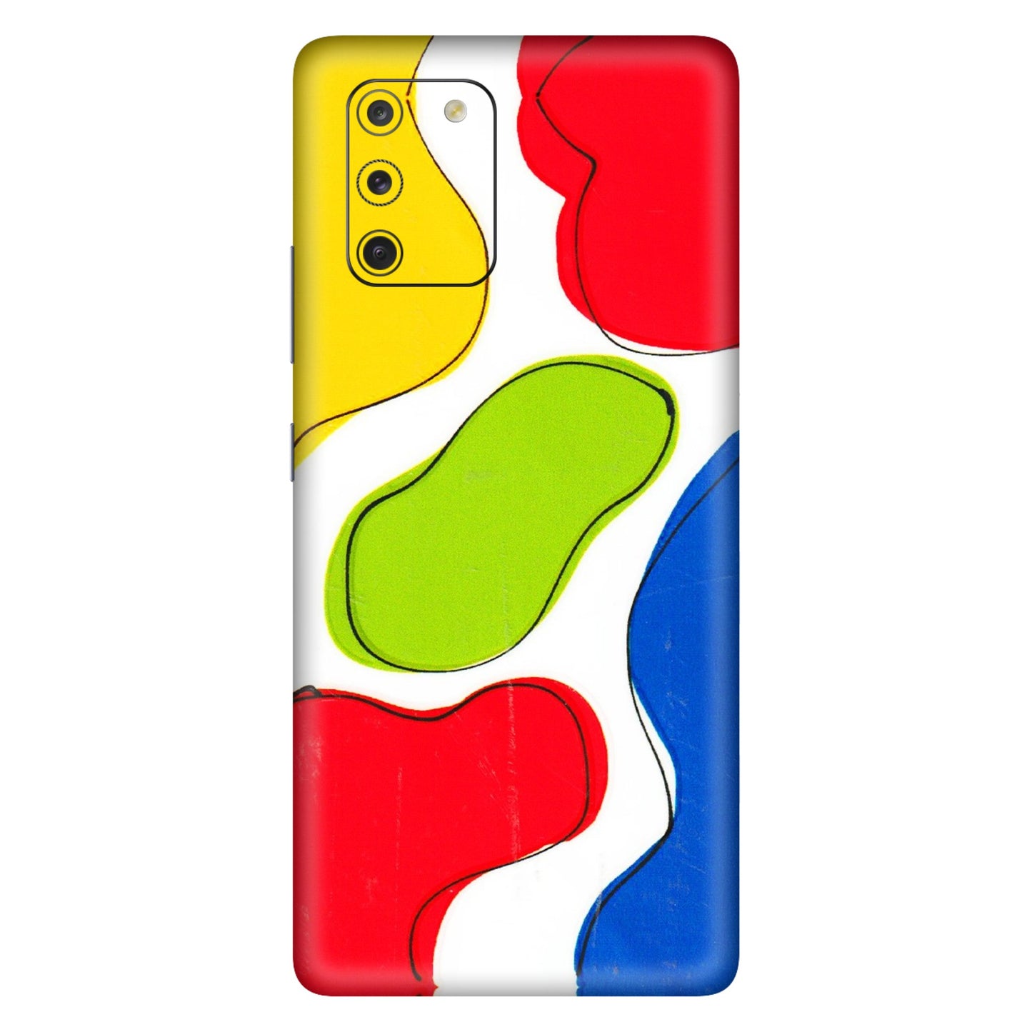 Samsung A/S Series Phone Skins (All Models) - RGB Colour Paint - 3D Embossed Finish (L-284) Samsung Galaxy S10 Lite