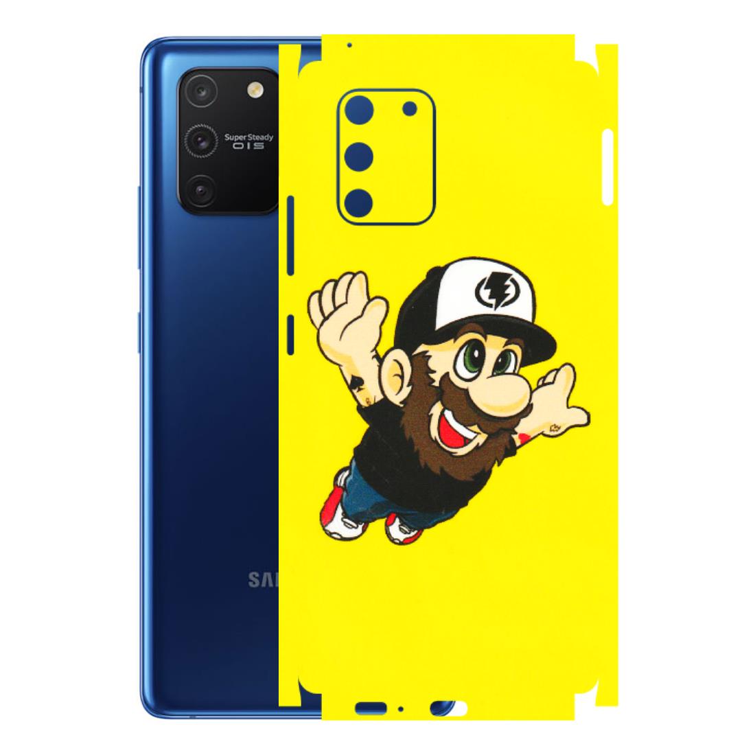 Samsung A/S Series Phone Skins (All Models) - Flying Beardo - 3D Embossed Finish (L-60) Samsung Galaxy S10 Lite