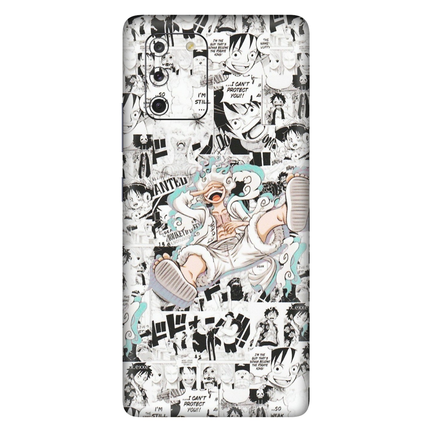 Samsung A/S Series Phone Skins (All Models) - One Piece Comic - Matte Finish (M-168) Samsung Galaxy S10 Lite