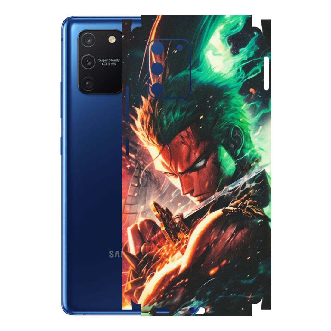 Samsung A/S Series Phone Skins (All Models) - Anime Gojo Sword - Matte Finish (M-32) Samsung Galaxy S10 Lite
