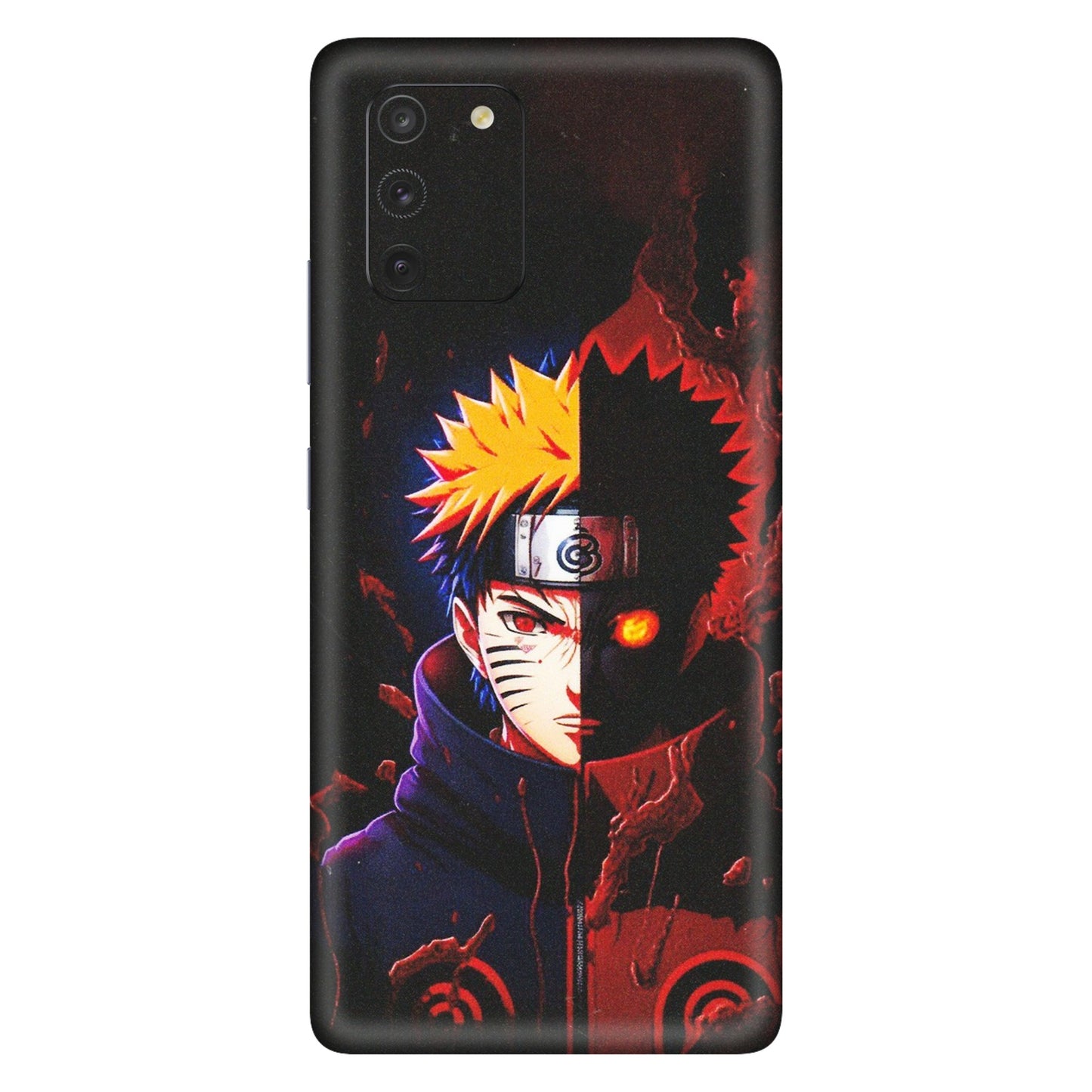 Samsung A/S Series Phone Skins (All Models) - Naruto X Evil - Matte Finish (M-70) Samsung Galaxy S10 Lite