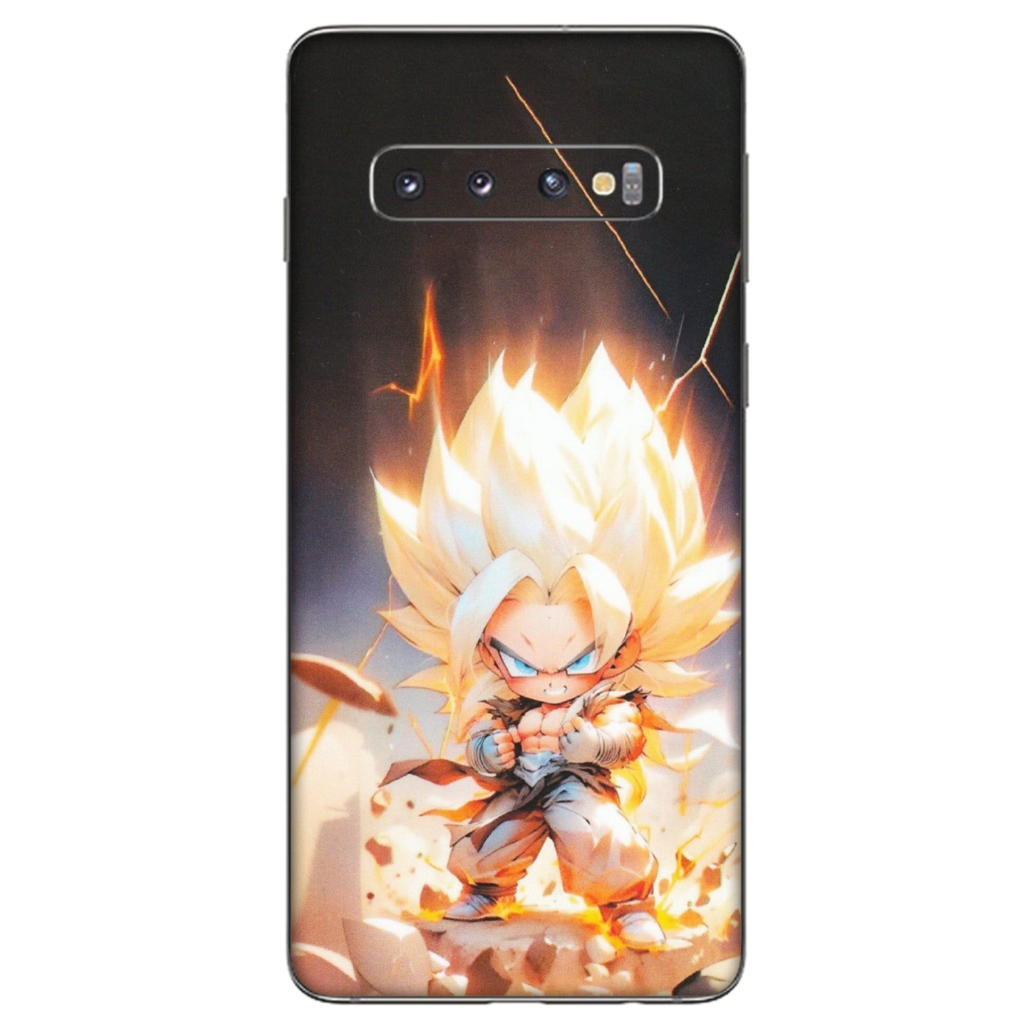 Samsung A/S Series Phone Skins (All Models) - Goku Dragon Cute Anime - Matte Finish (M-131) Samsung Galaxy S10