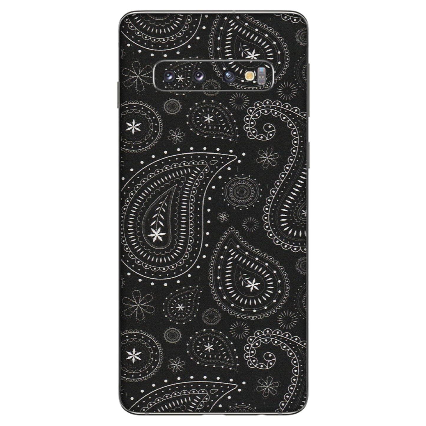 Samsung A/S Series Phone Skins (All Models) - Black Sober Kerry - Matte Finish (M-37) Samsung Galaxy S10
