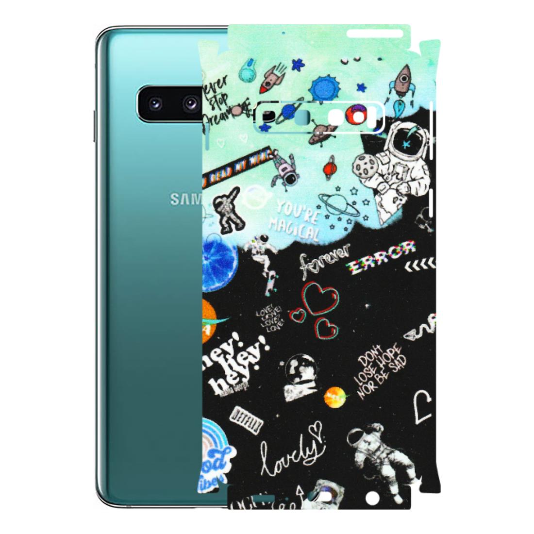 Samsung A/S Series Phone Skins (All Models) - Living In A Space Dream - Matte Finish (M-46) Samsung Galaxy S10