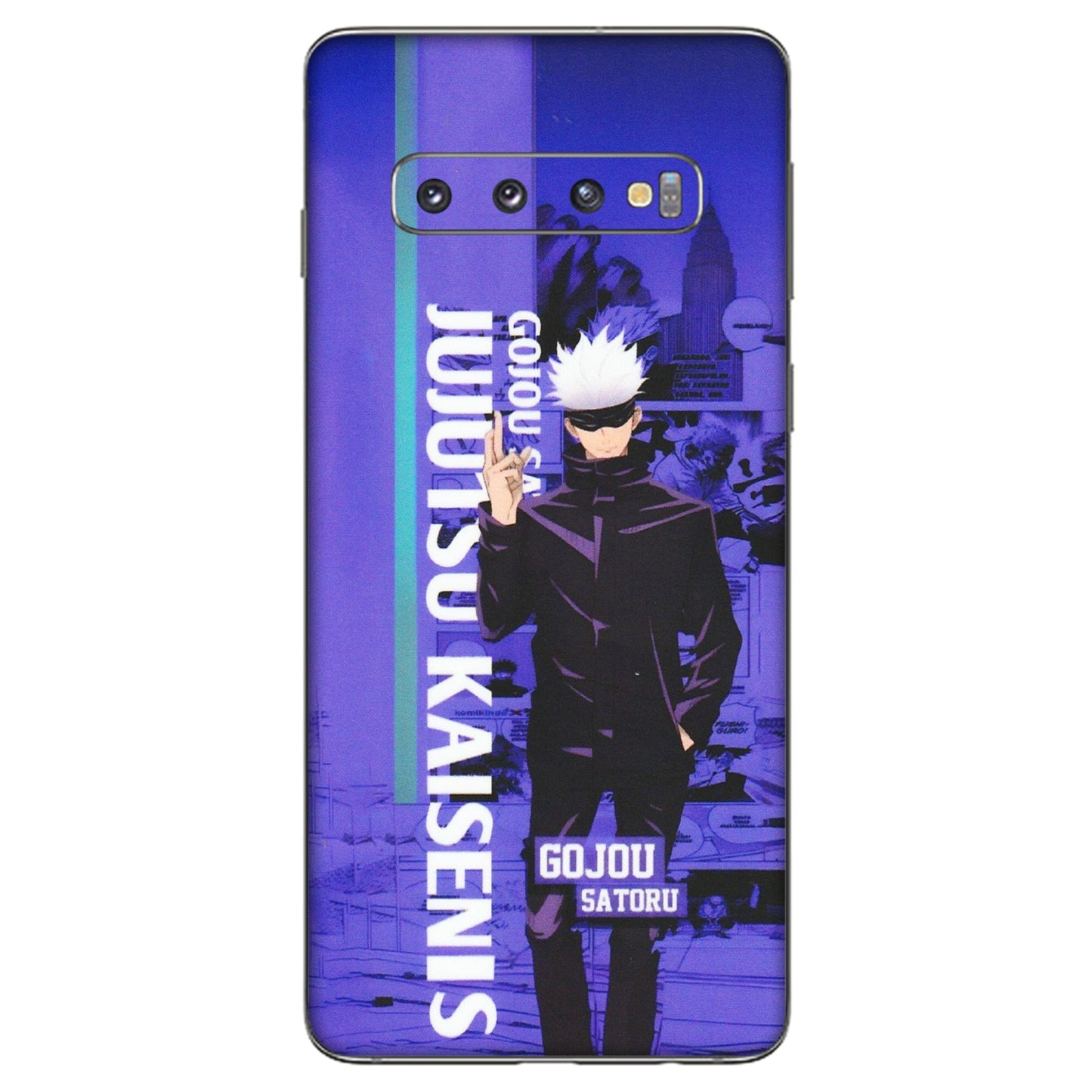 Samsung A/S Series Phone Skins (All Models) - Jujutsu Kaisen Gojo - Matte Finish (M-05) Samsung Galaxy S10