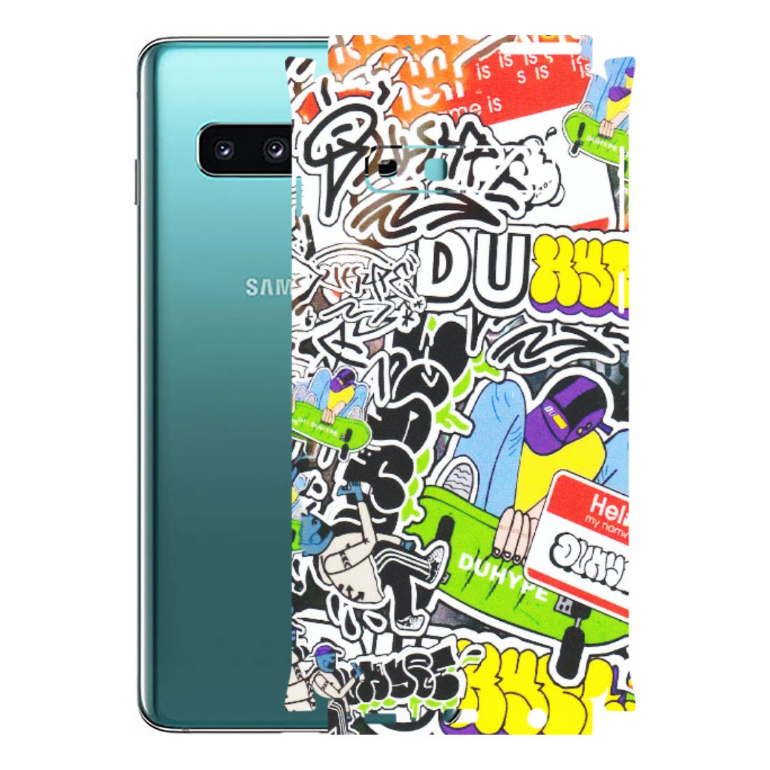 Samsung A/S Series Phone Skins (All Models) - Dope Graffiti - Matte Finish (M-61) Samsung Galaxy S10
