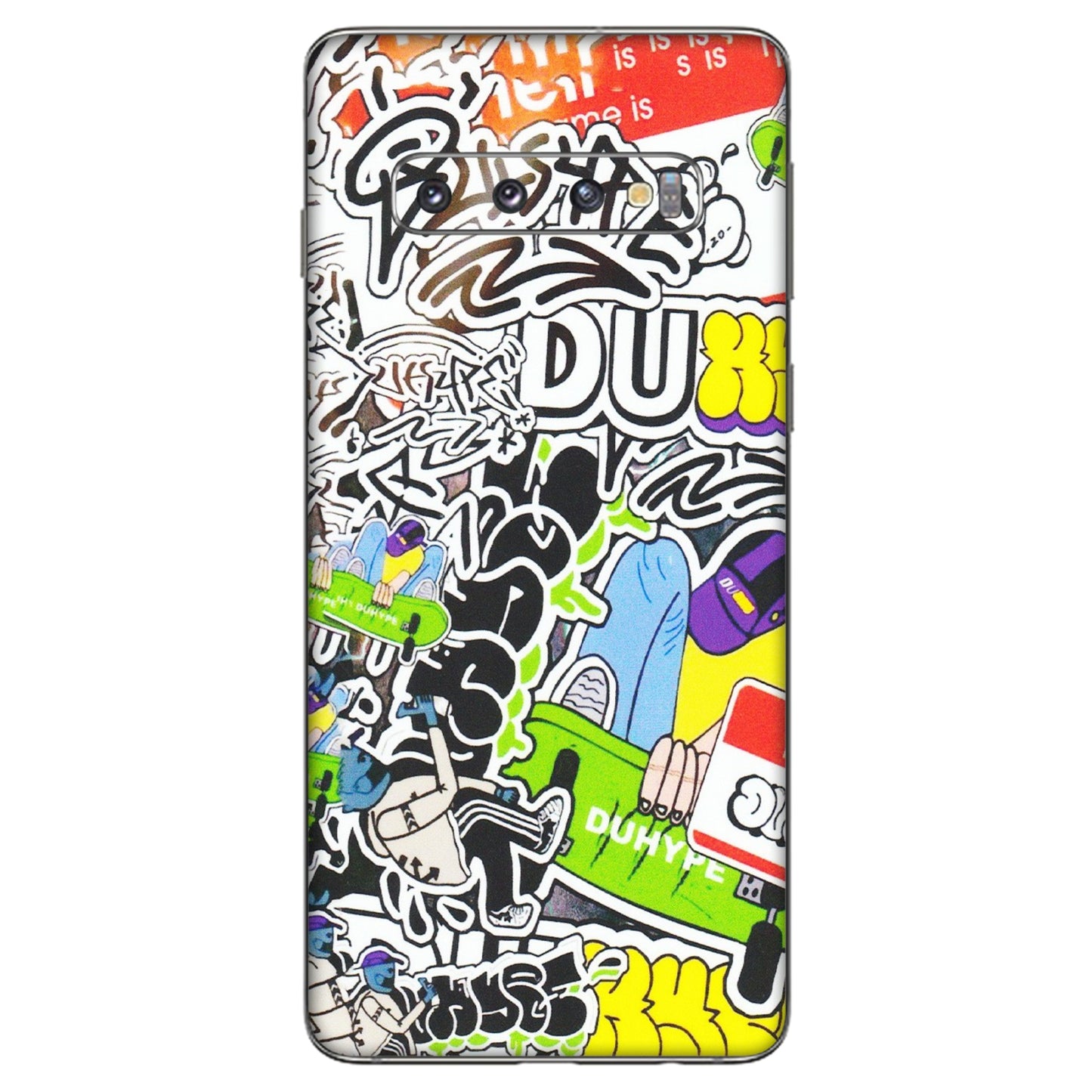 Samsung A/S Series Phone Skins (All Models) - Dope Graffiti - Matte Finish (M-61) Samsung Galaxy S10