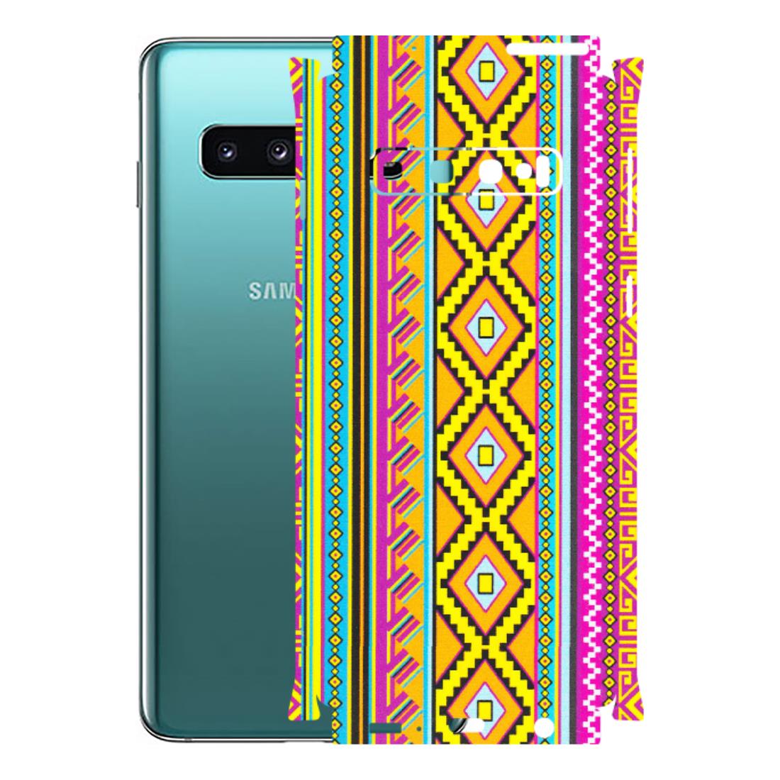 Samsung A/S Series Phone Skins (All Models) - Thai illustration - Matte Finish (M-89) Samsung Galaxy S10