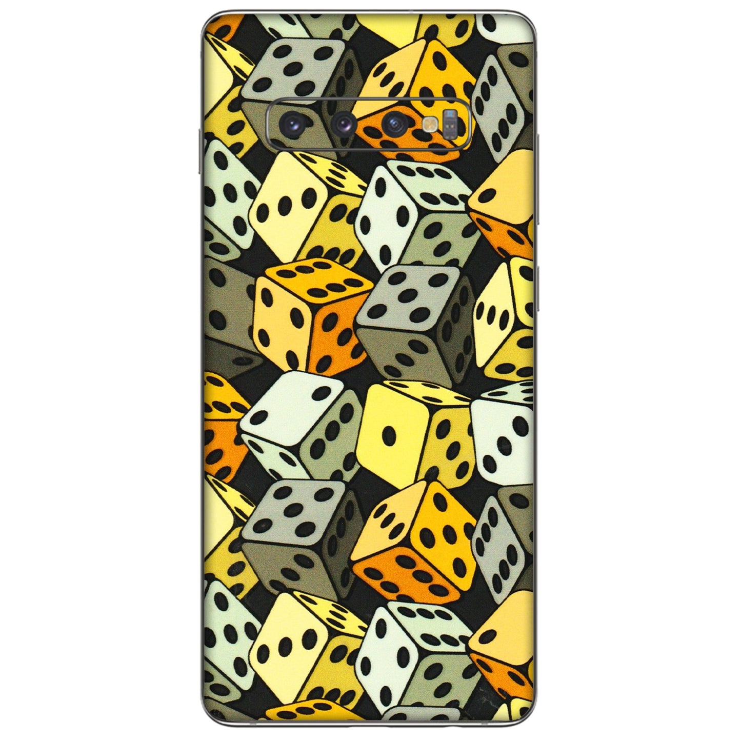 Samsung A/S Series Phone Skins (All Models) - Dices Of Life - 3D Embossed Finish (L-04) Samsung Galaxy S10 Plus