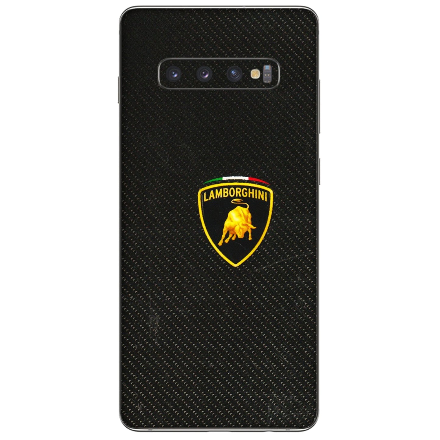 Samsung A/S Series Phone Skins (All Models) - Dotted Lambo - 3D Embossed Finish (L-105) Samsung Galaxy S10 Plus