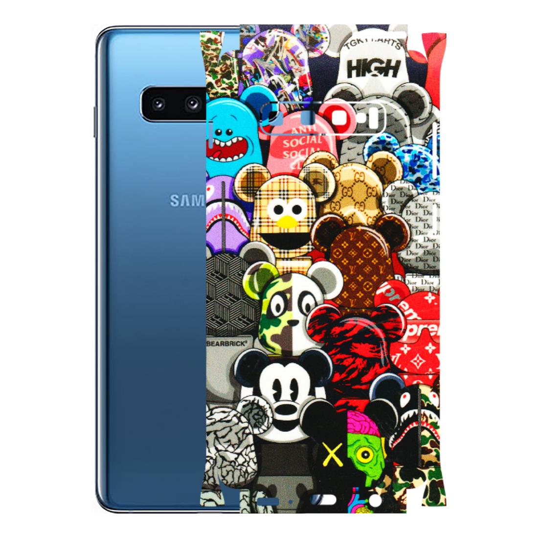 Samsung A/S Series Phone Skins (All Models) - More Mickey Mouses - 3D Embossed Finish (L-118) Samsung Galaxy S10 Plus