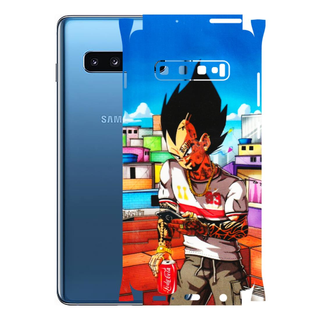 Samsung A/S Series Phone Skins (All Models) - Vegeta - 3D Embossed Finish (L-136) Samsung Galaxy S10 Plus