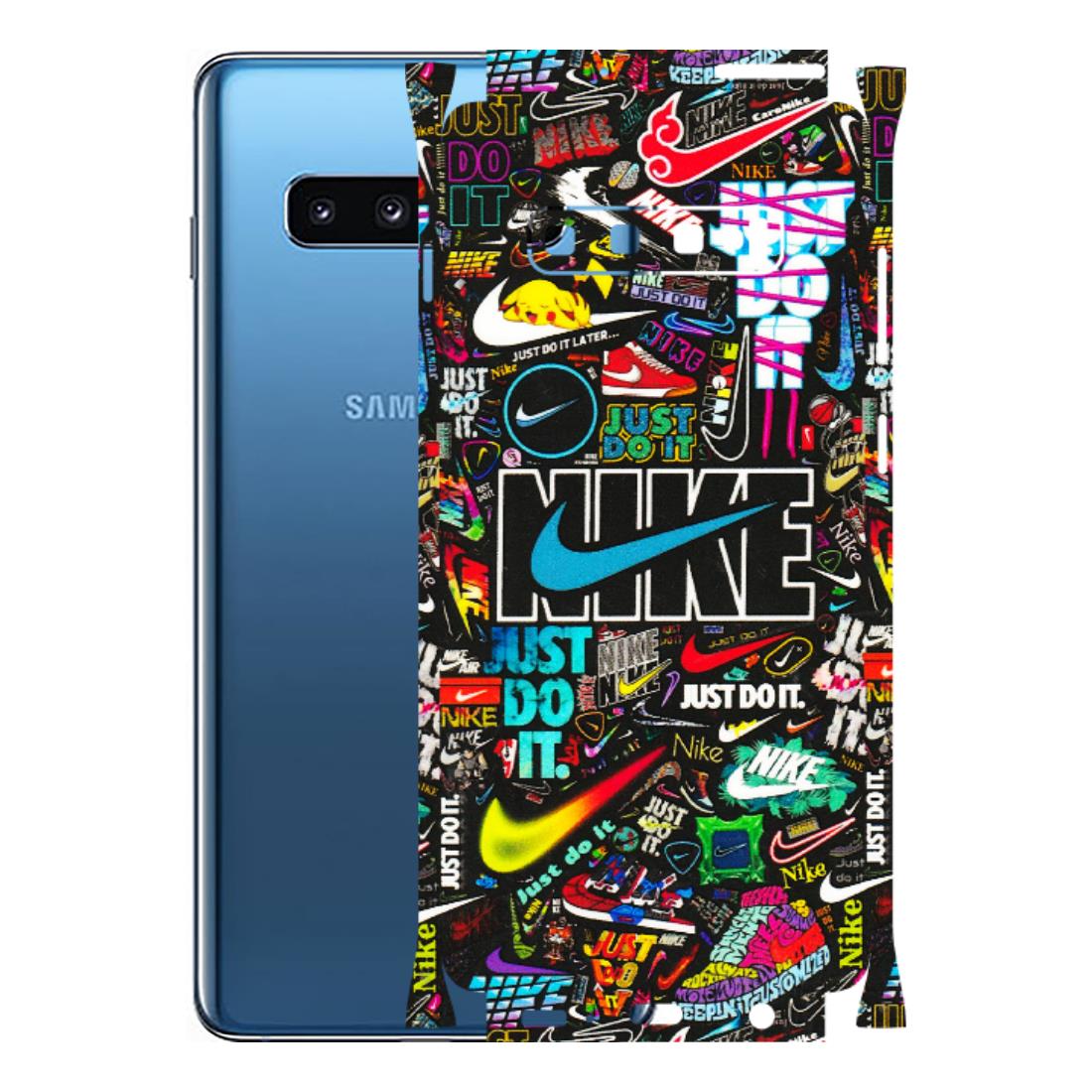 Samsung A/S Series Phone Skins (All Models) - Just Do It Doodles - 3D Embossed Finish (L-166) Samsung Galaxy S10 Plus