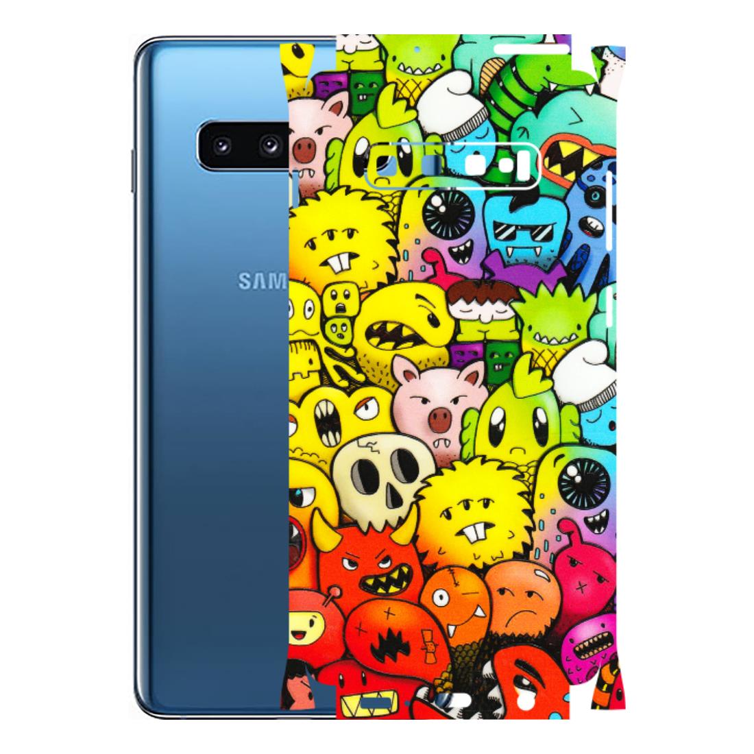 Samsung A/S Series Phone Skins (All Models) - Angry Funkies - 3D Embossed Finish (L-169) Samsung Galaxy S10 Plus