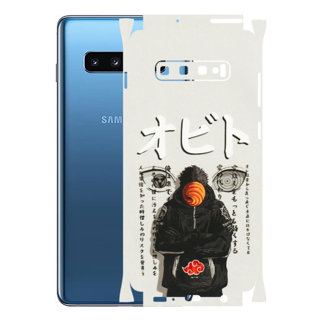Samsung A/S Series Phone Skins (All Models) - Obito Anime Eye - 3D Embossed Finish (L-19) Samsung Galaxy S10 Plus