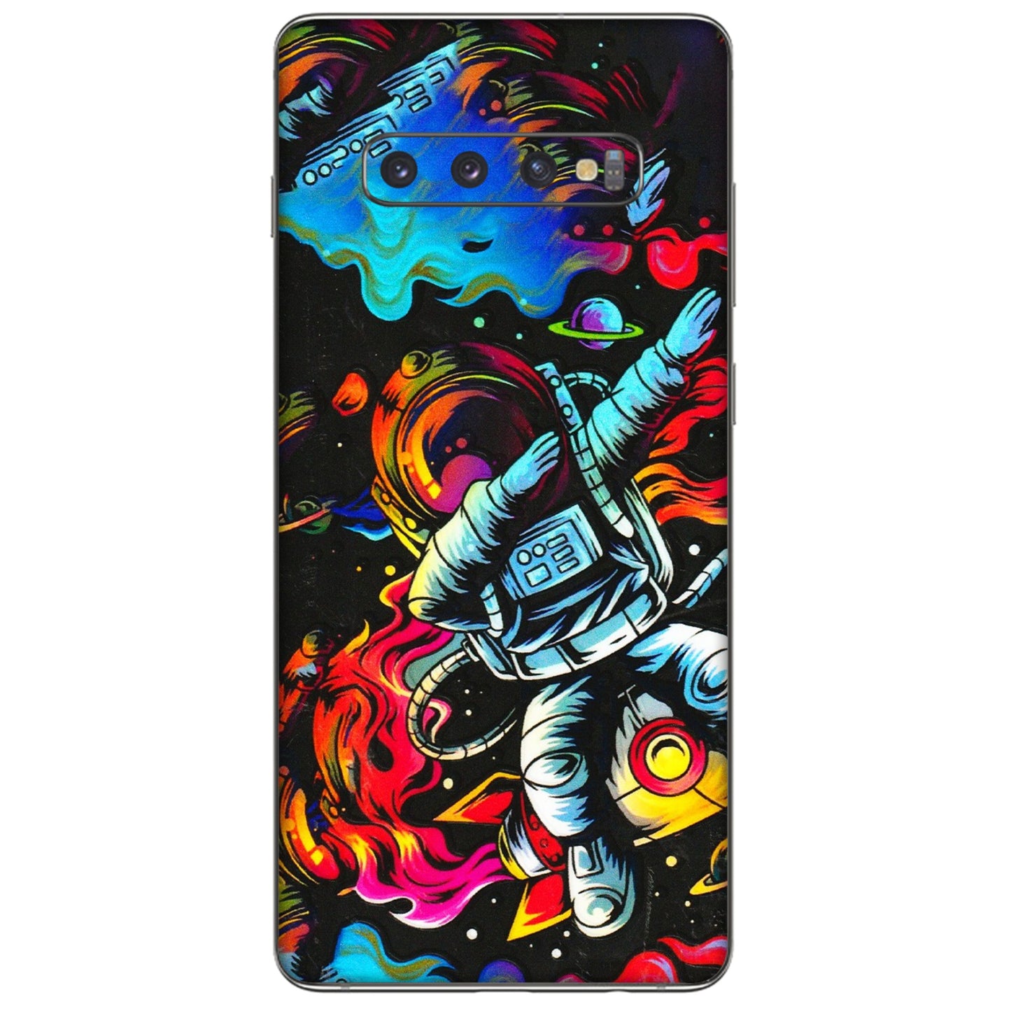 Samsung A/S Series Phone Skins (All Models) - Astronaut Dope - 3D Embossed Finish (L-191) Samsung Galaxy S10 Plus