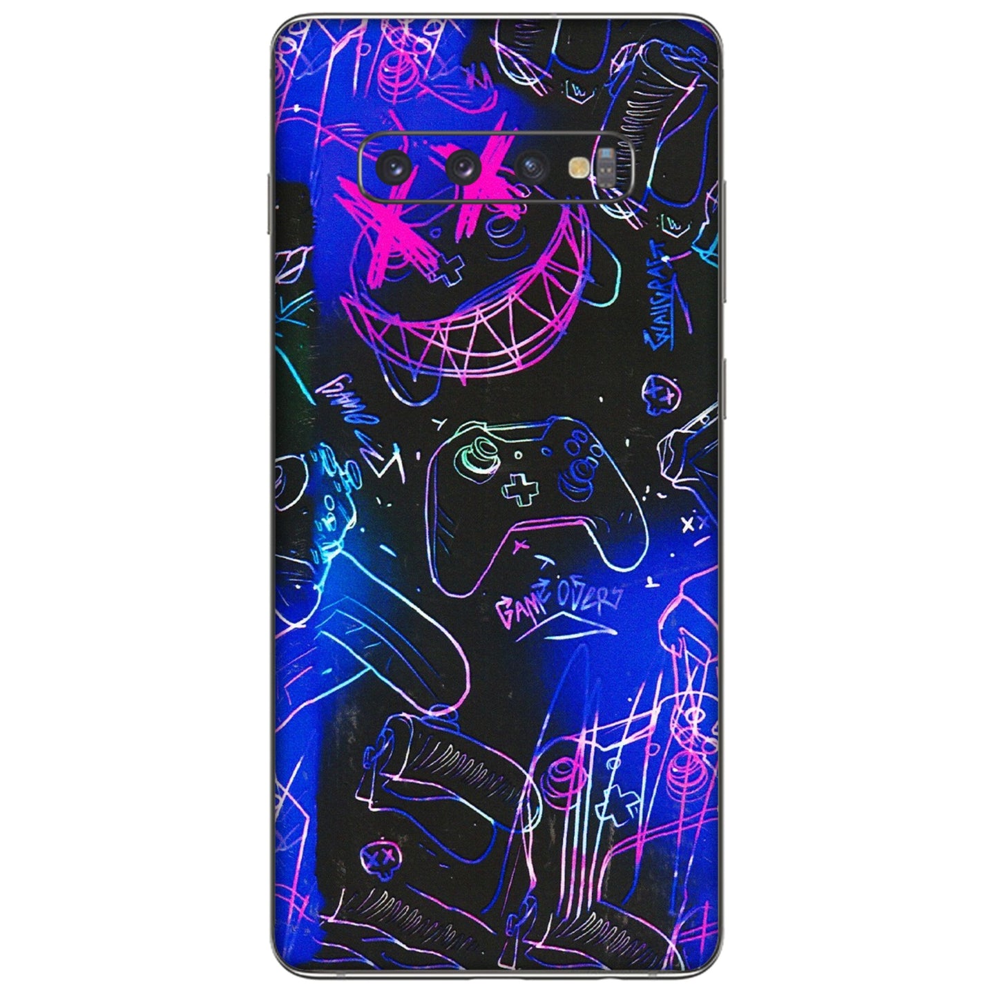 Samsung A/S Series Phone Skins (All Models) - Gamers Paradise - 3D Embossed Finish (L-258) Samsung Galaxy S10 Plus