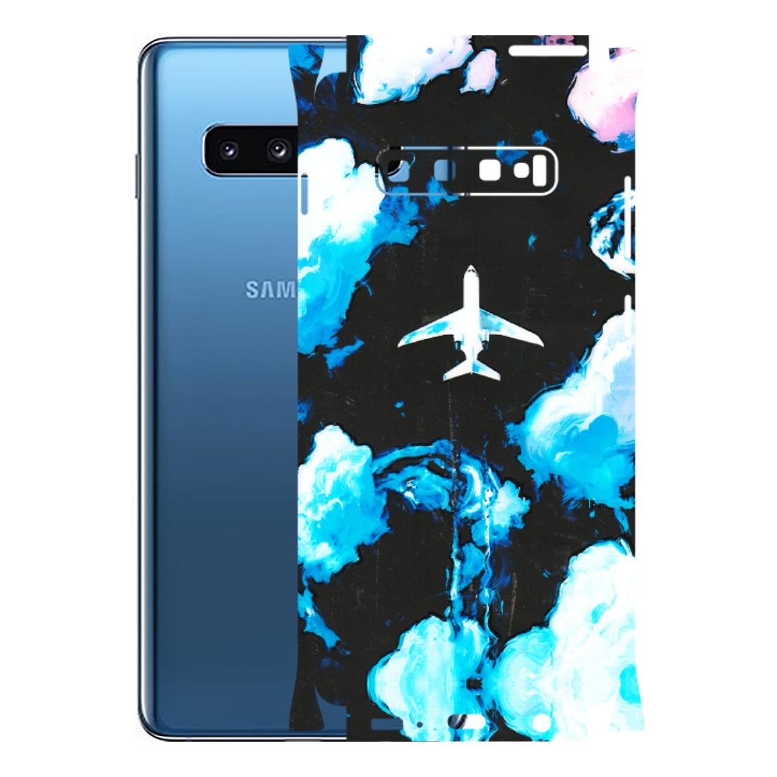 Samsung A/S Series Phone Skins (All Models) - Travel In Airline - 3D Embossed Finish (L-264) Samsung Galaxy S10 Plus