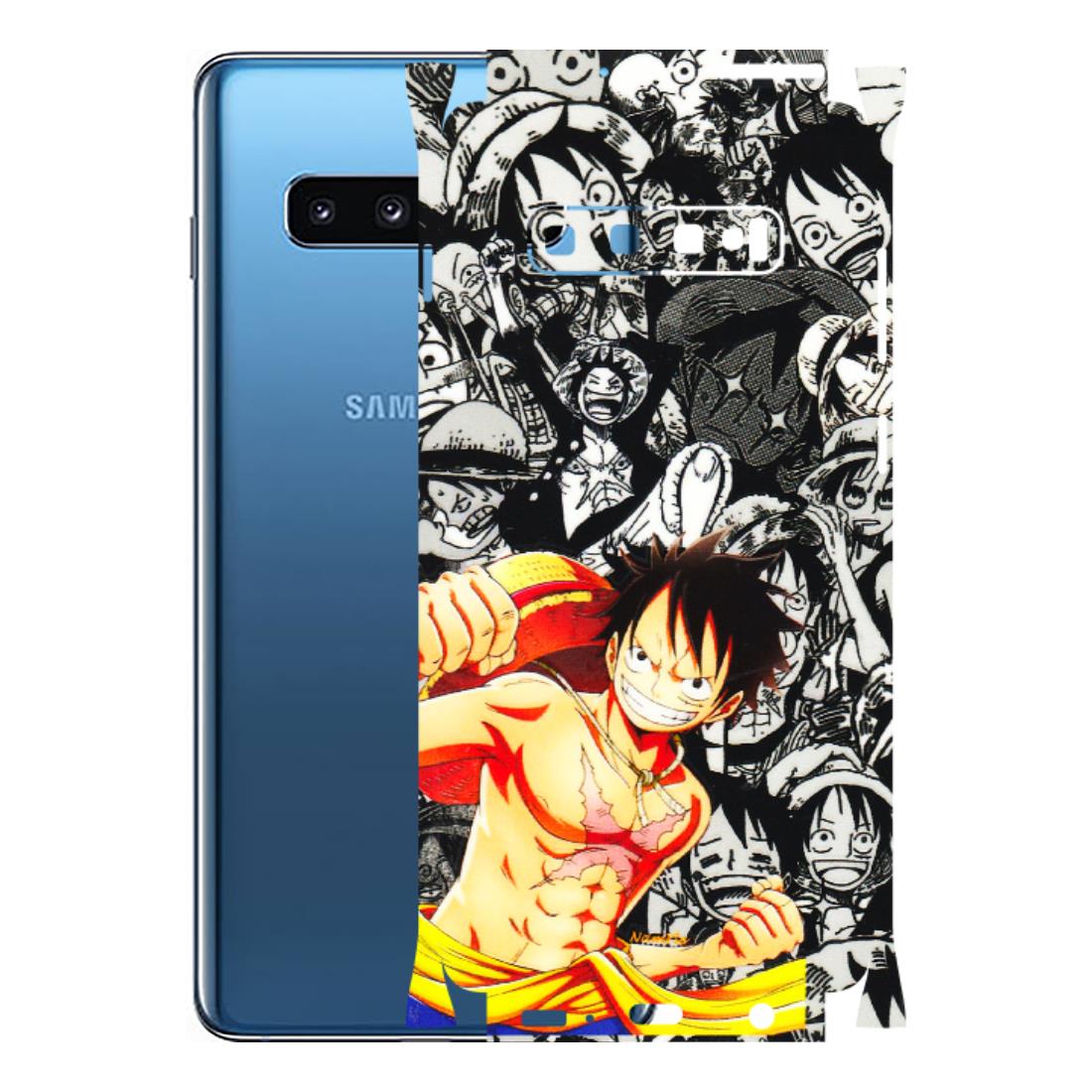 Samsung A/S Series Phone Skins (All Models) - Anime Comics Games Doodles - 3D Embossed Finish (L-27) Samsung Galaxy S10 Plus