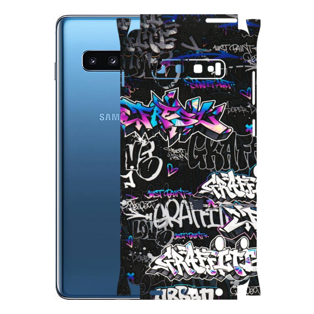 Samsung A/S Series Phone Skins (All Models) - Graffiti Killer - 3D Embossed Finish (L-274) Samsung Galaxy S10 Plus