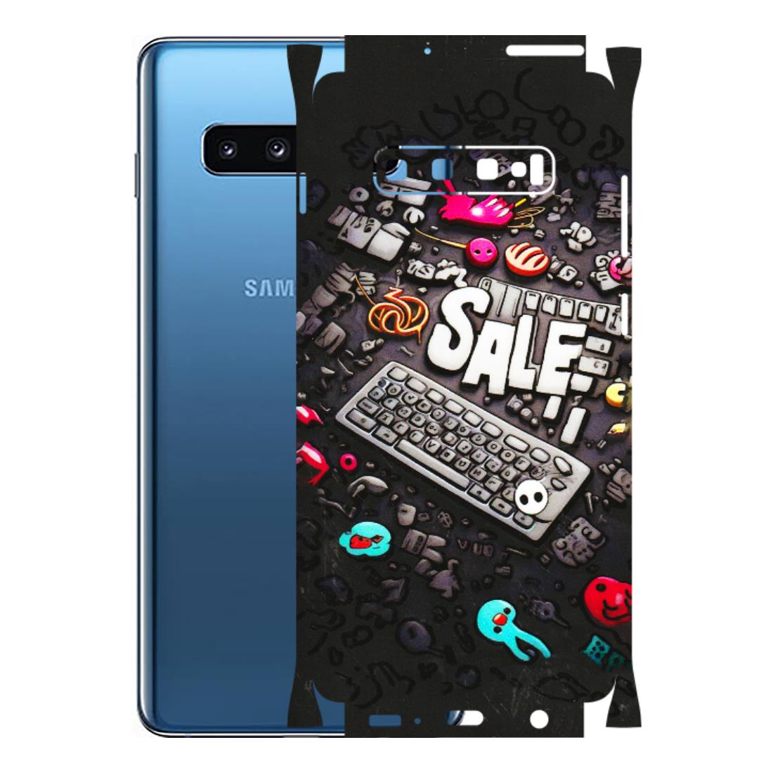 Samsung A/S Series Phone Skins (All Models) - Gadgets Sale - 3D Embossed Finish (L-50) Samsung Galaxy S10 Plus