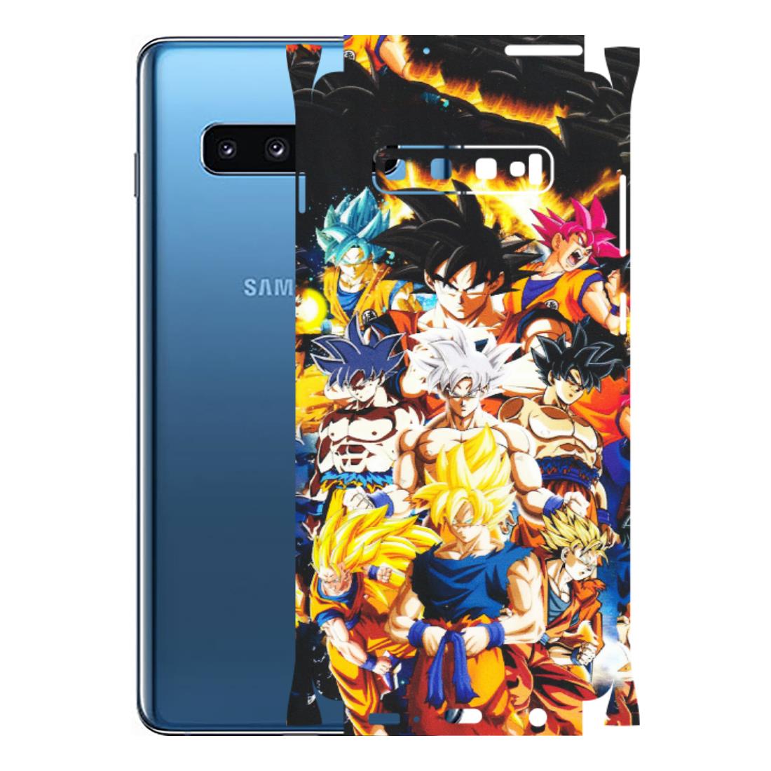 Samsung A/S Series Phone Skins (All Models) - Ultimate Dragon Ball Z - Matte Finish (M-100) Samsung Galaxy S10 Plus