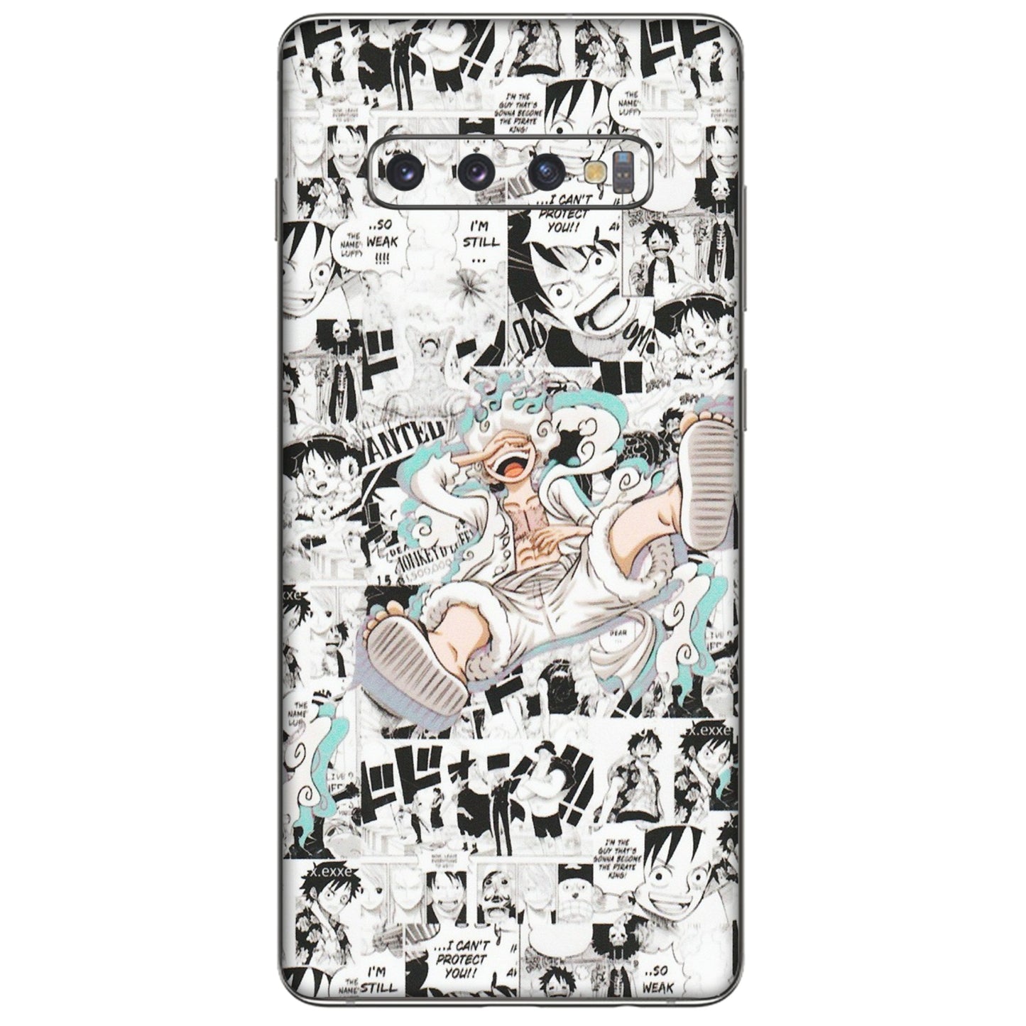 Samsung A/S Series Phone Skins (All Models) - One Piece Comic - Matte Finish (M-168) Samsung Galaxy S10 Plus