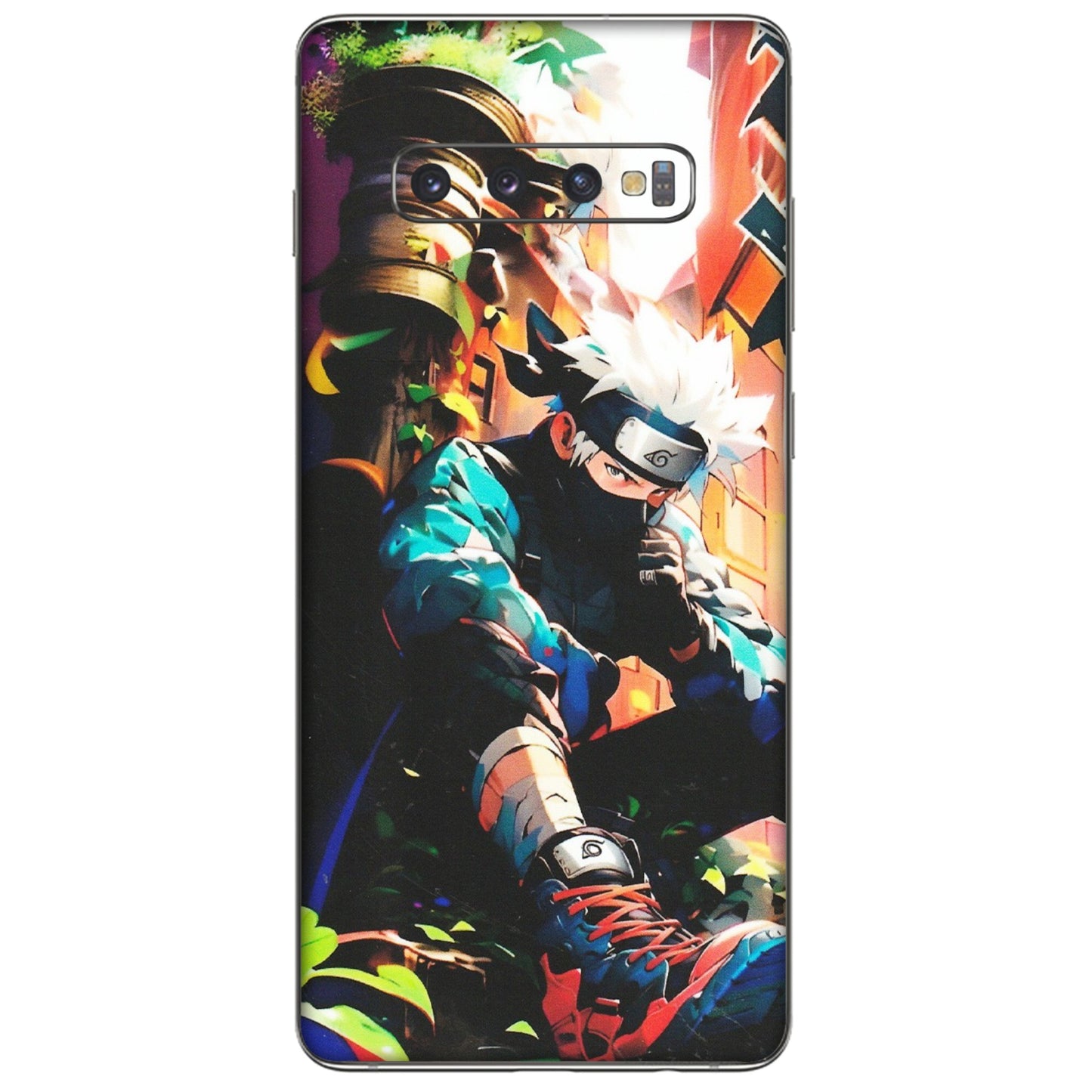 Samsung A/S Series Phone Skins (All Models) - Naruto"s Gaze - Matte Finish (M-172) Samsung Galaxy S10 Plus