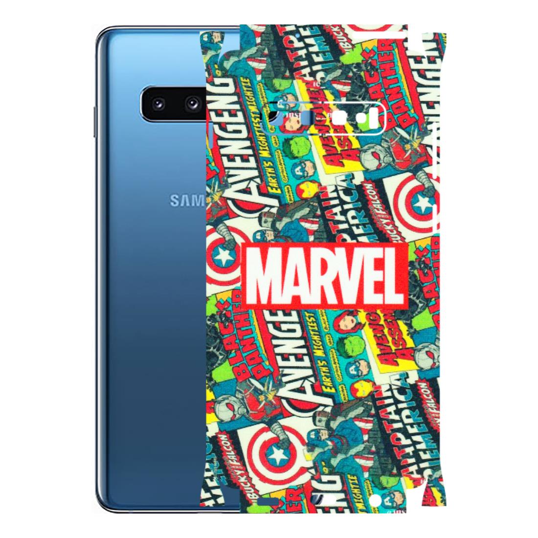 Samsung A/S Series Phone Skins (All Models) - Marvel Comic Lover - Matte Finish (M-30) Samsung Galaxy S10 Plus