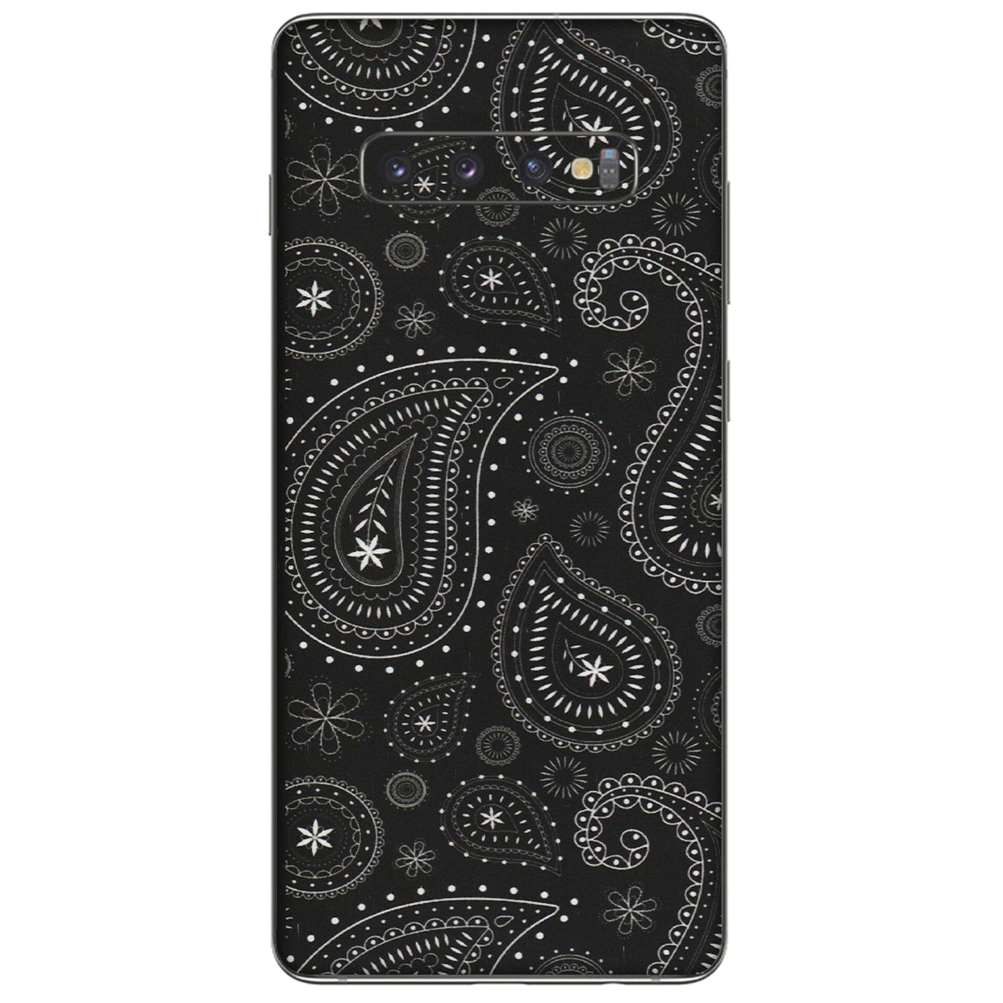 Samsung A/S Series Phone Skins (All Models) - Black Sober Kerry - Matte Finish (M-37) Samsung Galaxy S10 Plus