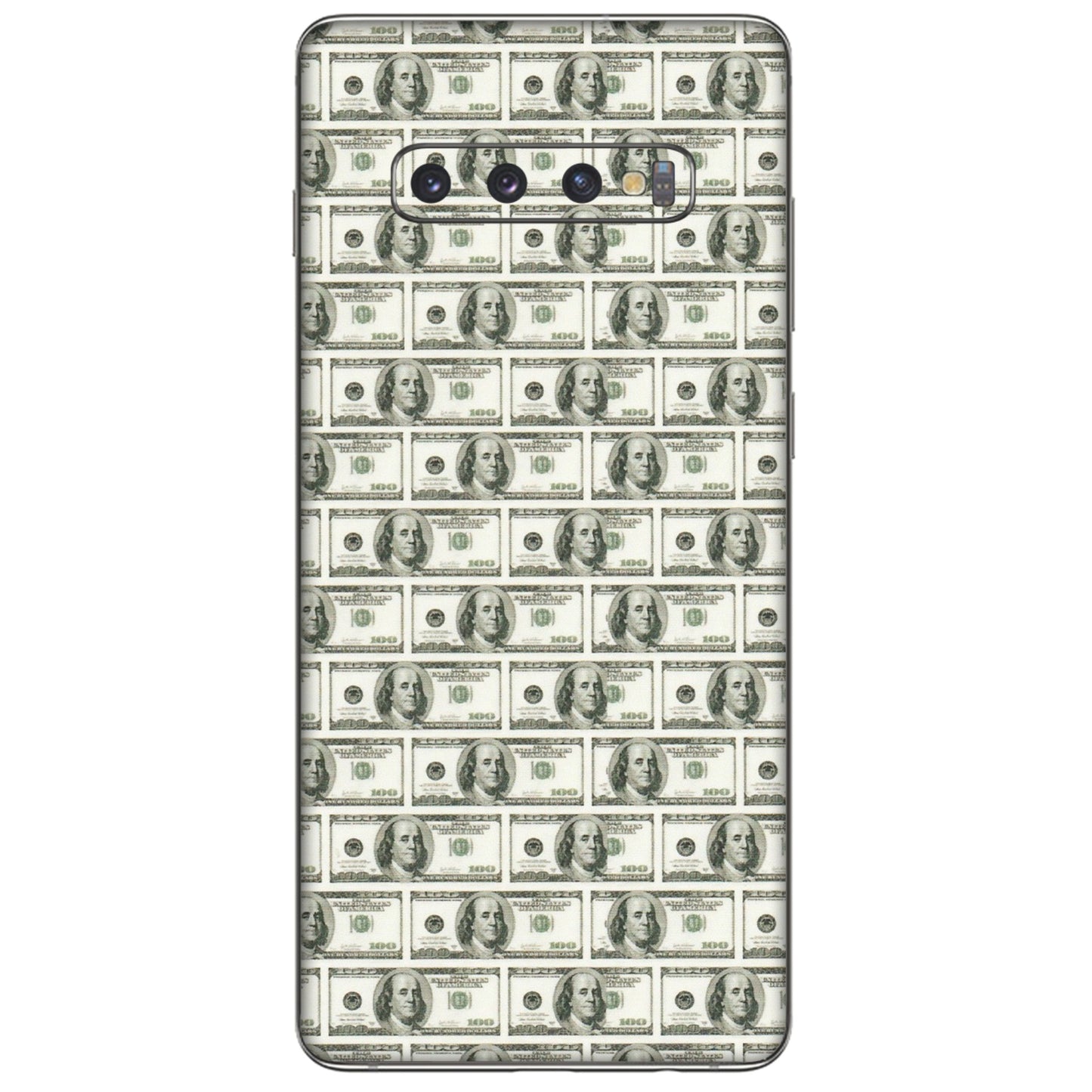 Samsung A/S Series Phone Skins (All Models) - I Love Dollars - Matte Finish (M-40) Samsung Galaxy S10 Plus