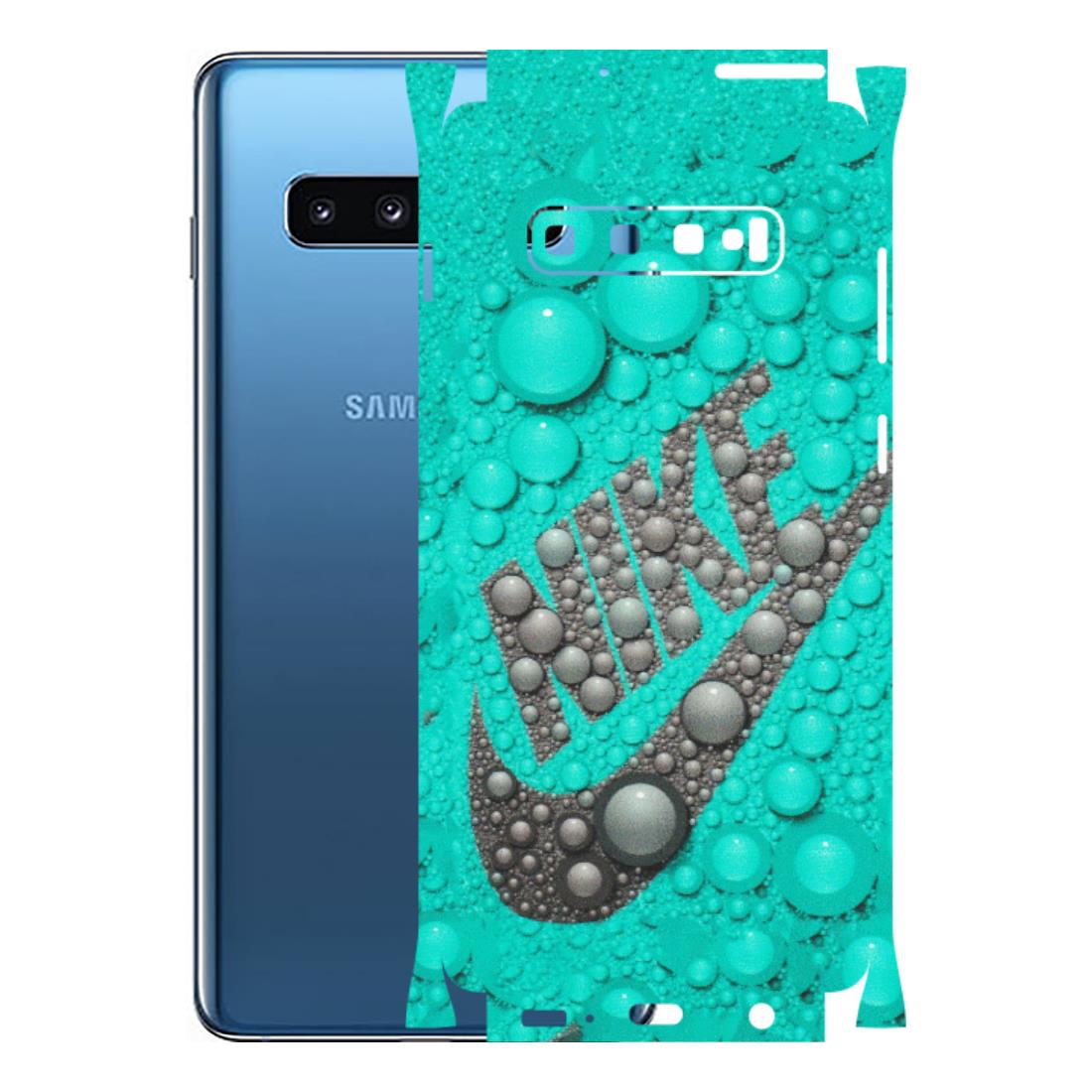 Samsung A/S Series Phone Skins (All Models) - Shoe Brand Bubbles - Matte Finish (M-42) Samsung Galaxy S10 Plus