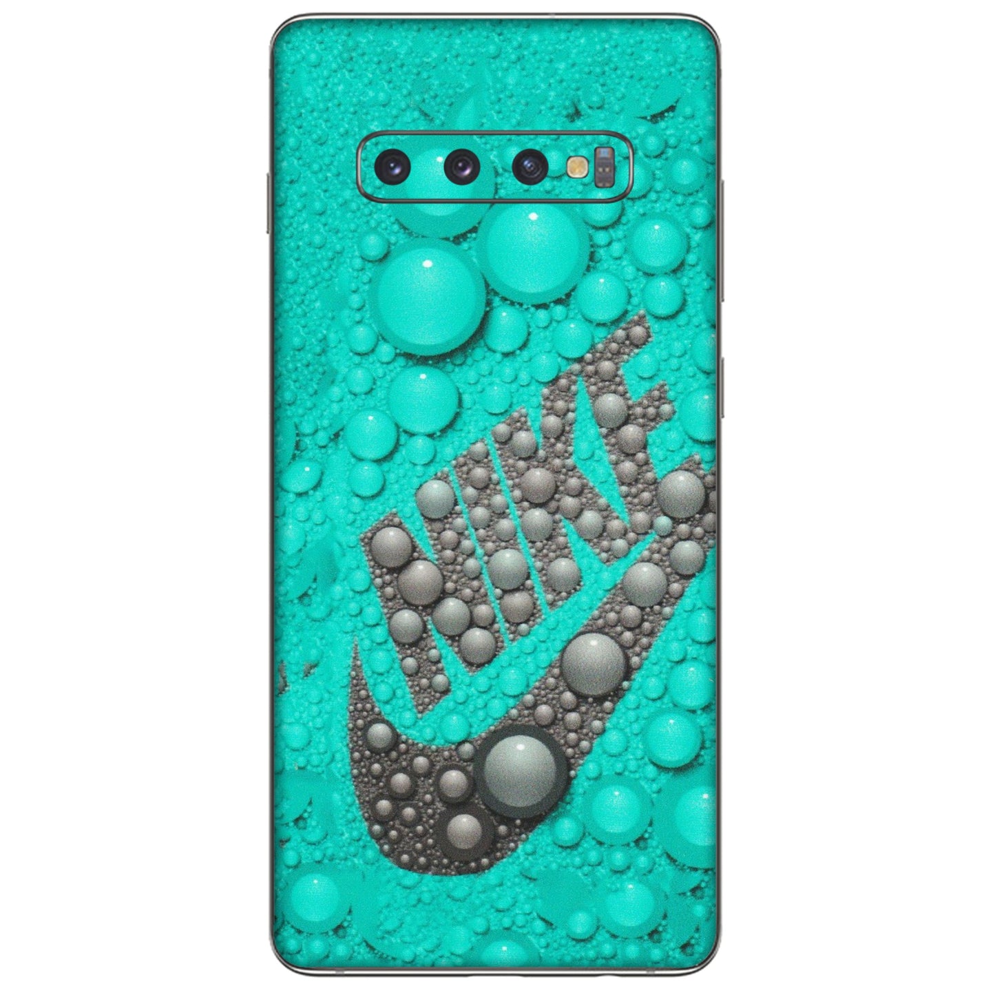 Samsung A/S Series Phone Skins (All Models) - Shoe Brand Bubbles - Matte Finish (M-42) Samsung Galaxy S10 Plus
