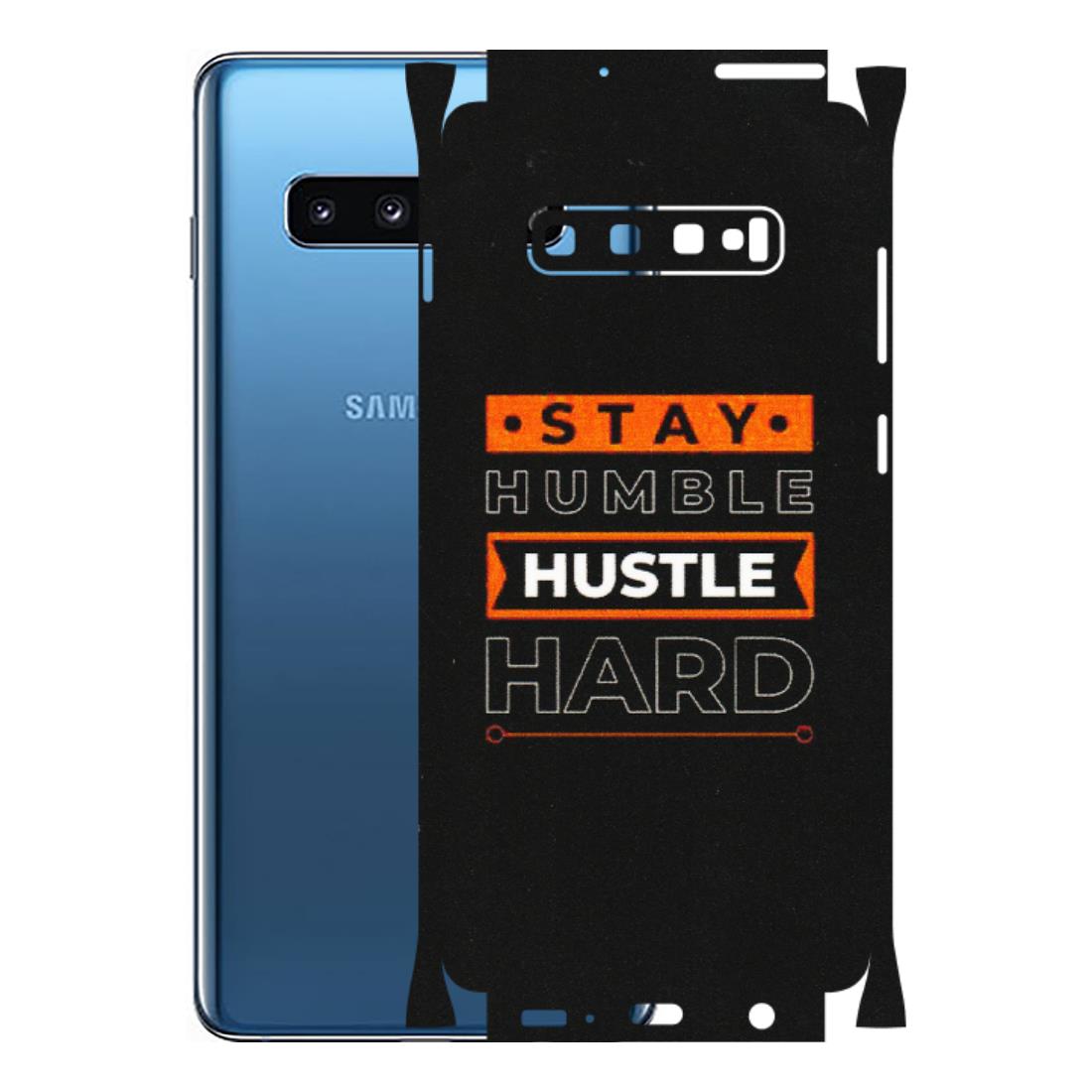 Samsung A/S Series Phone Skins (All Models) - Stay Humble Stay Hard - Matte Finish (M-48) Samsung Galaxy S10 Plus