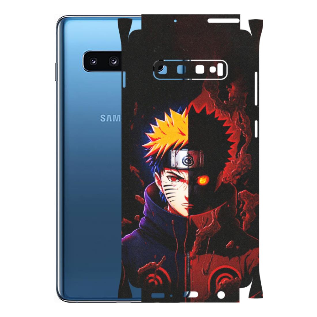 Samsung A/S Series Phone Skins (All Models) - Naruto X Evil - Matte Finish (M-70) Samsung Galaxy S10 Plus
