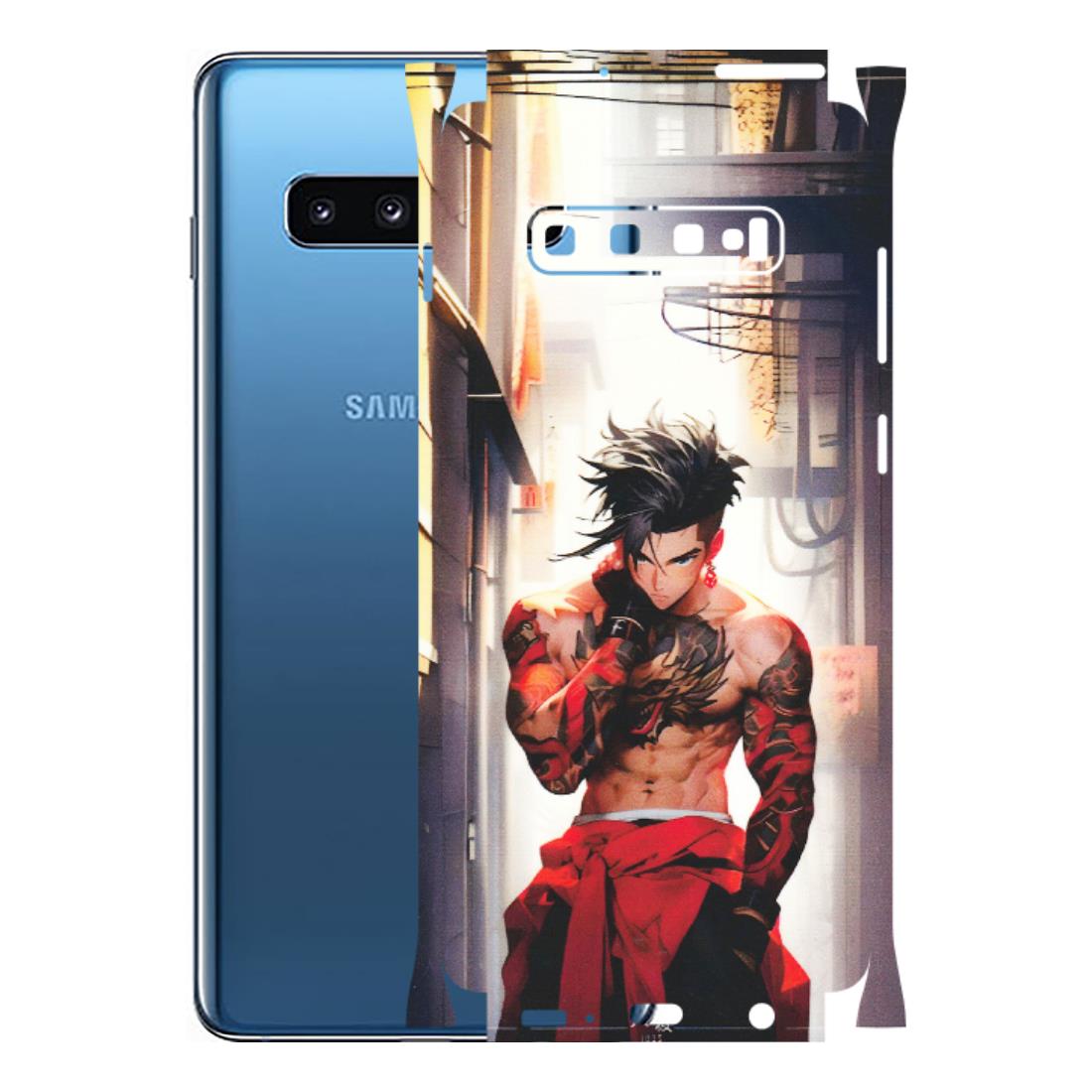 Samsung A/S Series Phone Skins (All Models) - In the streets of Japan - Matte Finish (M-77) Samsung Galaxy S10 Plus