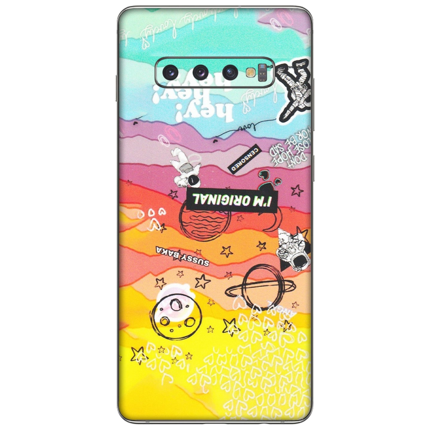 Samsung A/S Series Phone Skins (All Models) - The Original Astronaut - Matte Finish (M-79) Samsung Galaxy S10 Plus