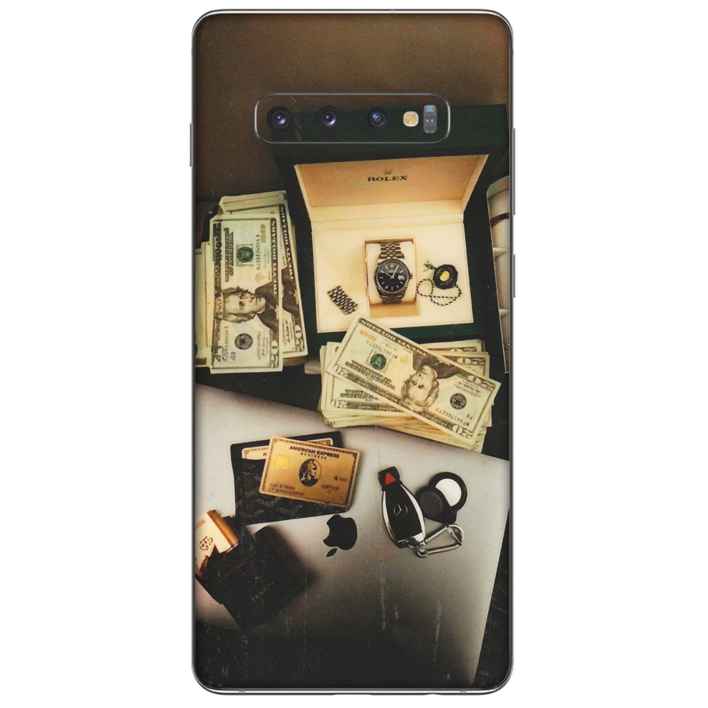 Samsung A/S Series Phone Skins (All Models) - Luxury Lifestyle - Transparent Finish (T-11) Samsung Galaxy S10 Plus