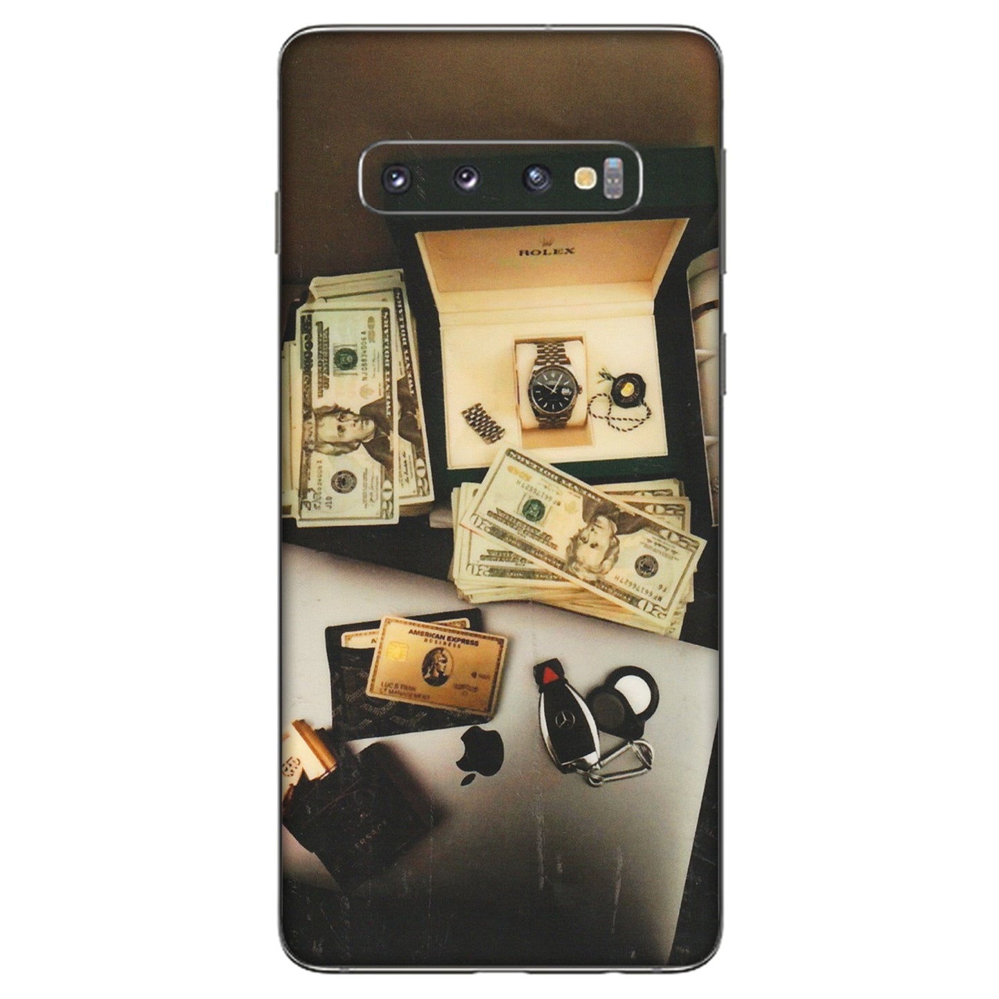 Samsung A/S Series Phone Skins (All Models) - Luxury Lifestyle - Transparent Finish (T-11) Samsung Galaxy S10