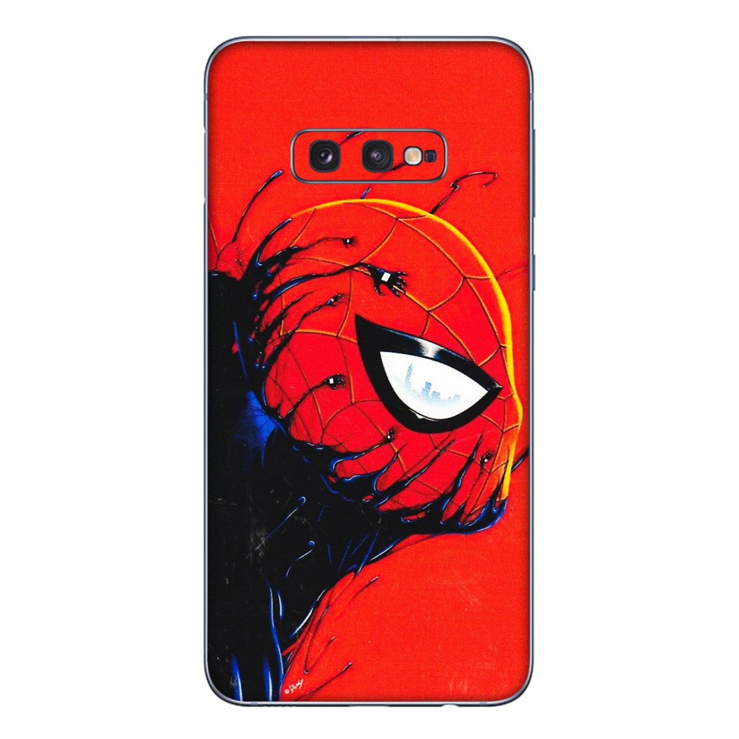 Samsung A/S Series Phone Skins (All Models) - Spiderman Face Venom - 3D Embossed Finish (L-165) Samsung Galaxy S10E