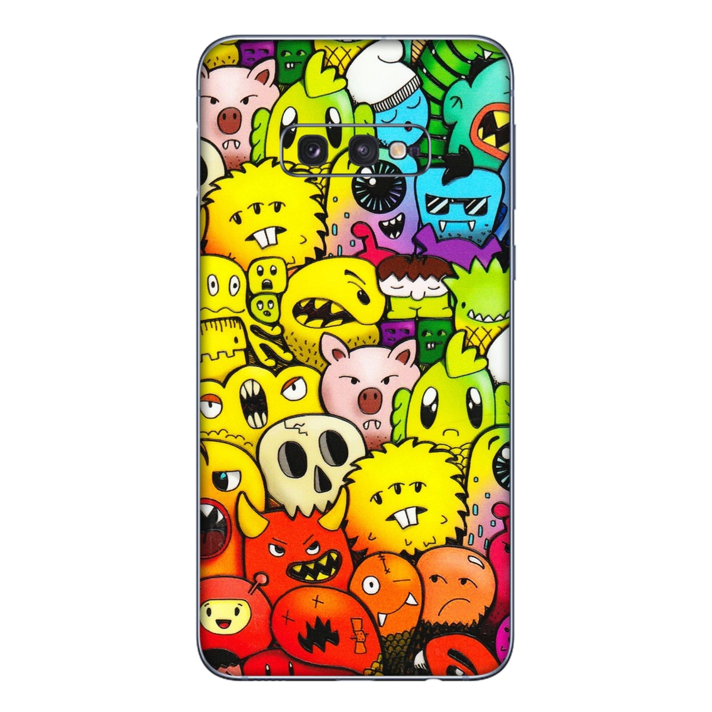 Samsung A/S Series Phone Skins (All Models) - Angry Funkies - 3D Embossed Finish (L-169) Samsung Galaxy S10E