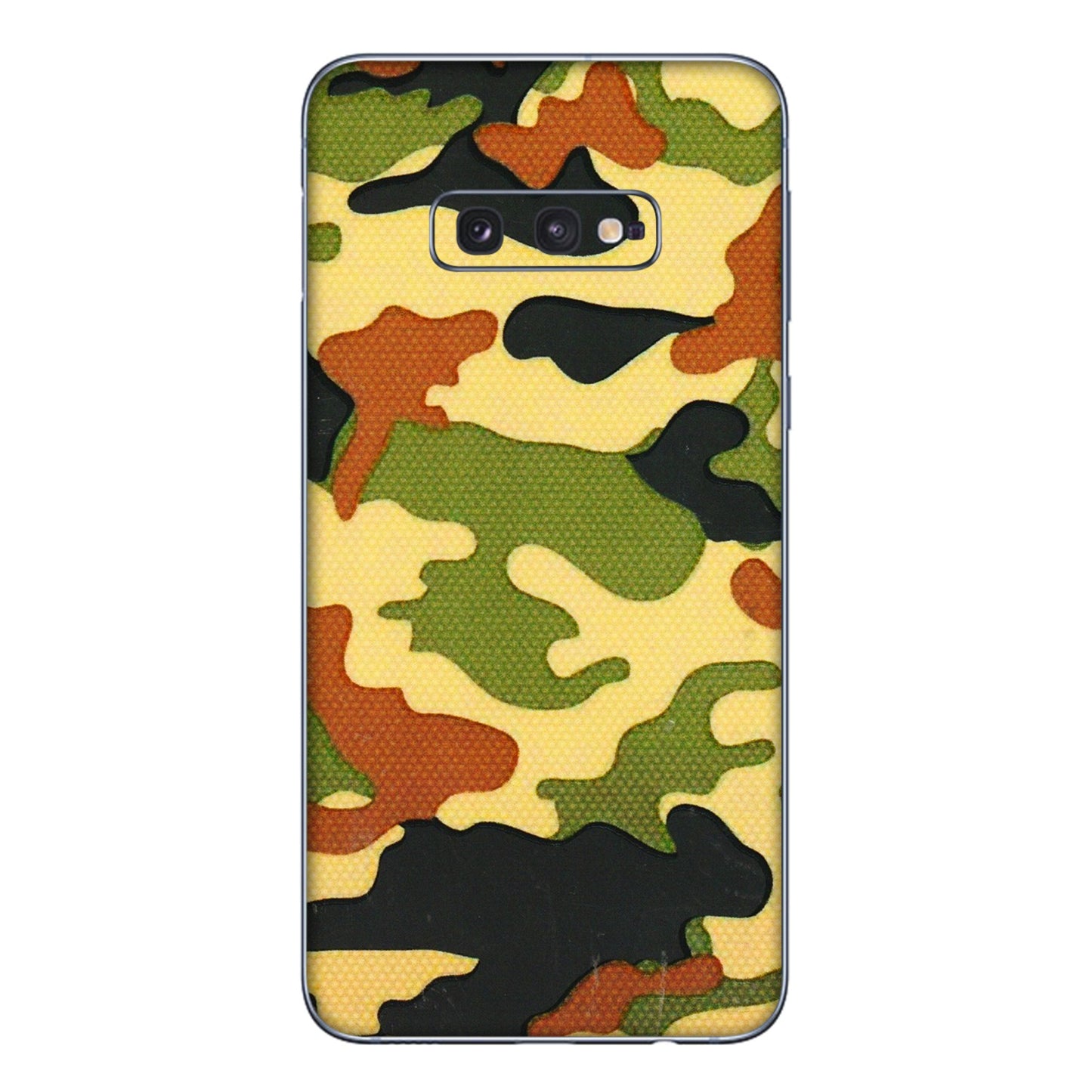 Samsung A/S Series Phone Skins (All Models) - Indian Military - 3D Embossed Finish (L-234) Samsung Galaxy S10E