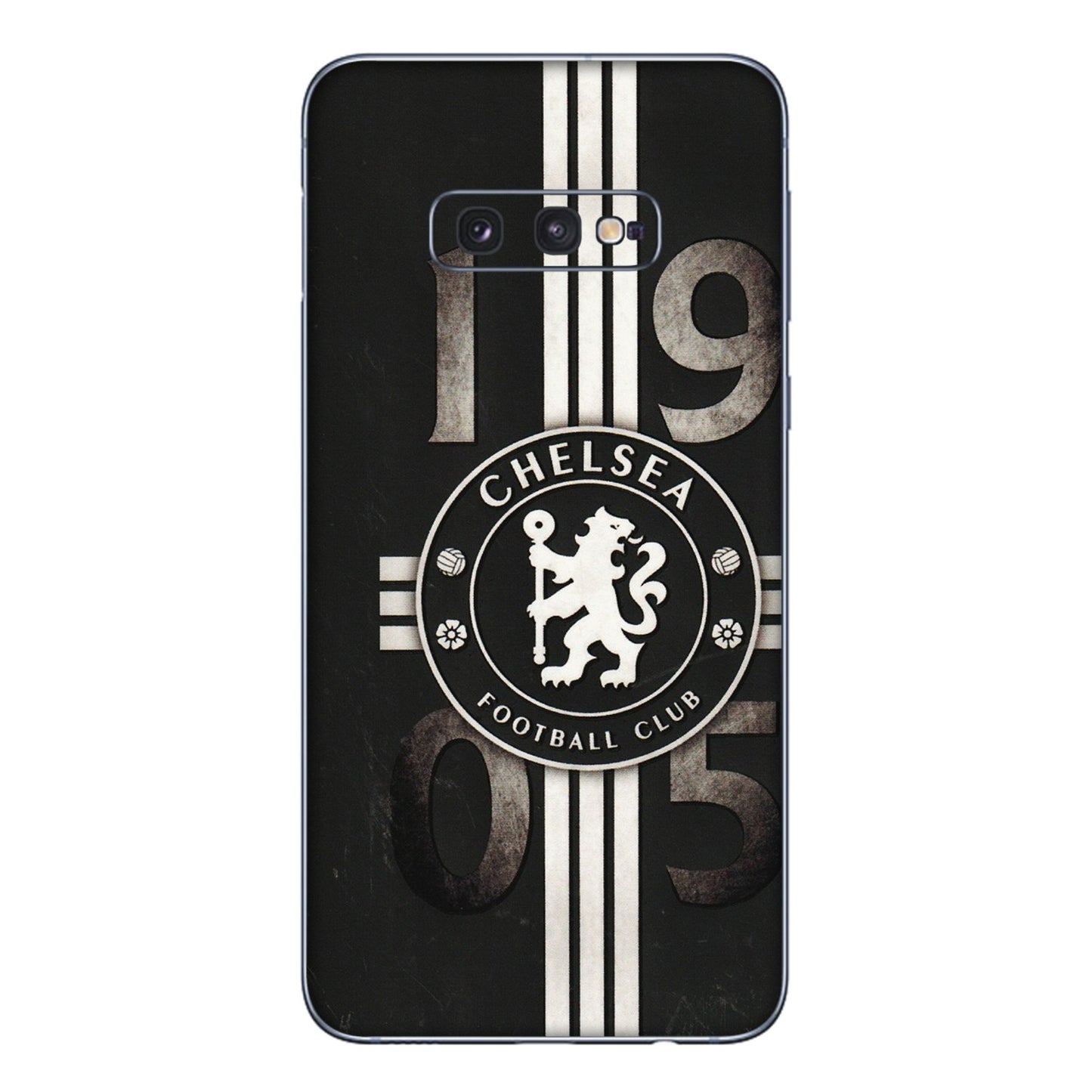 Samsung A/S Series Phone Skins (All Models) - Chelsea Fan Club - 3D Embossed Finish (L-36) Samsung Galaxy S10E